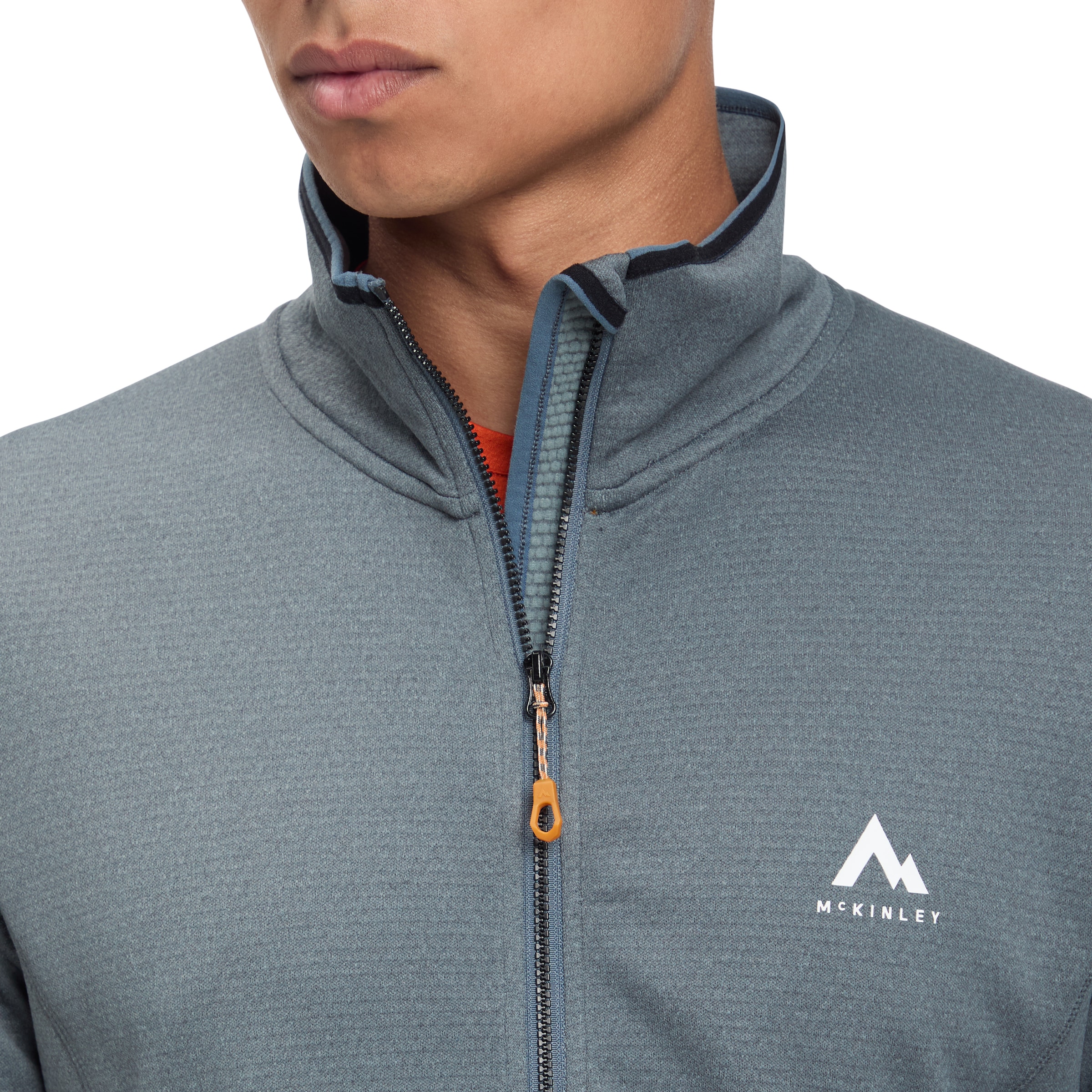 McKINLEY Fleecejacke »HE.-UNTERJACKE ROTO IV M« für vielseitige Outdoor-Aktivitäten, mit S.Café-Funktionsfaser