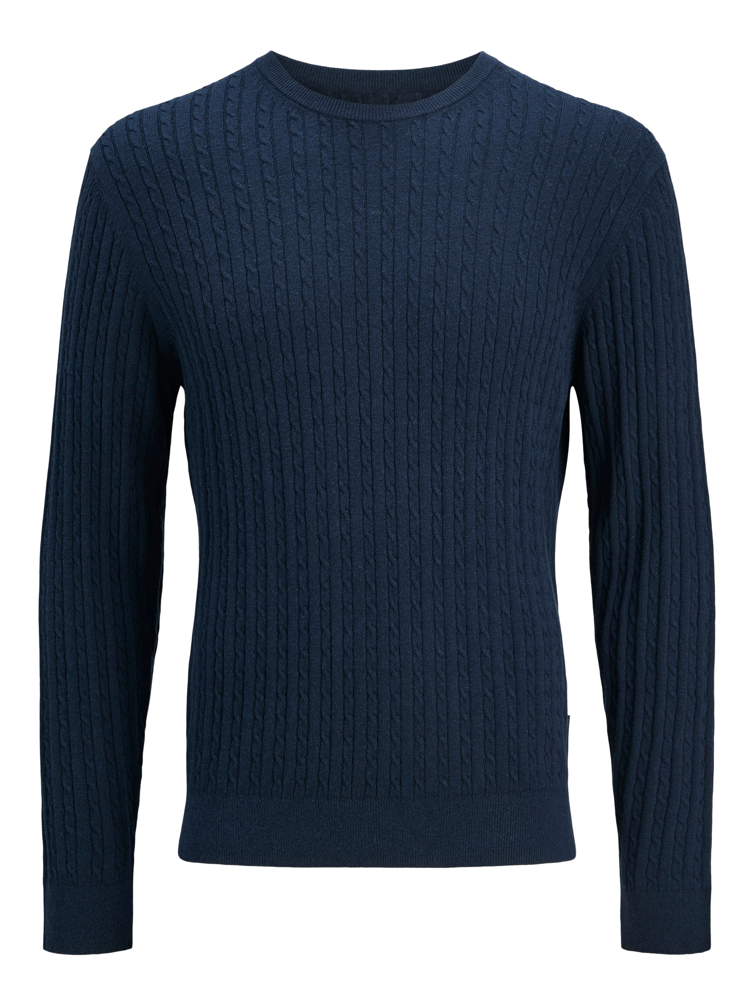 Jack & Jones Strickpullover »JJEEMIL KNIT CABLE CREW NECK NOOS«