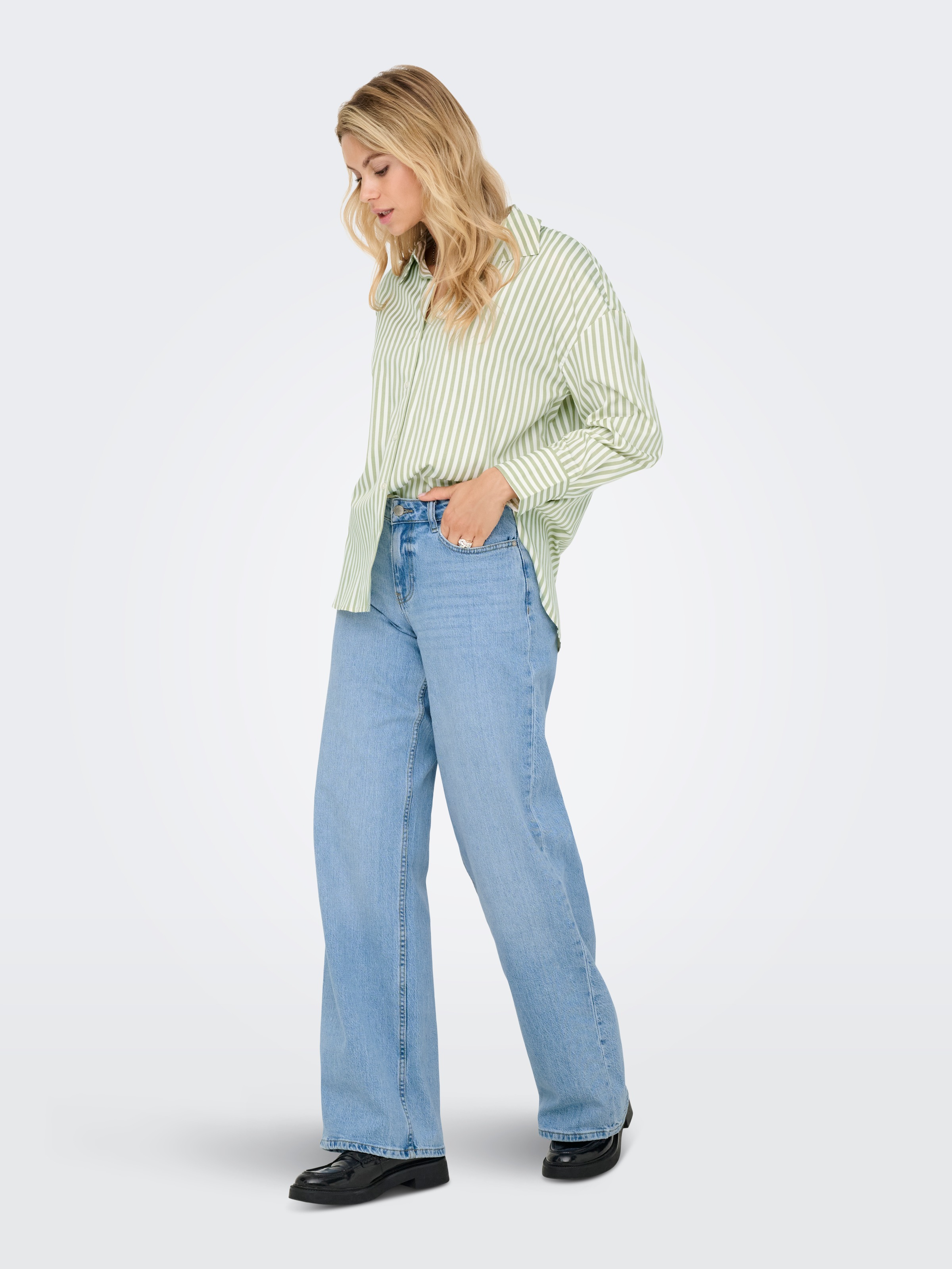 JDY Hemdbluse »JDYVESPER L/S LOOSE SHIRT WVN NOOS«