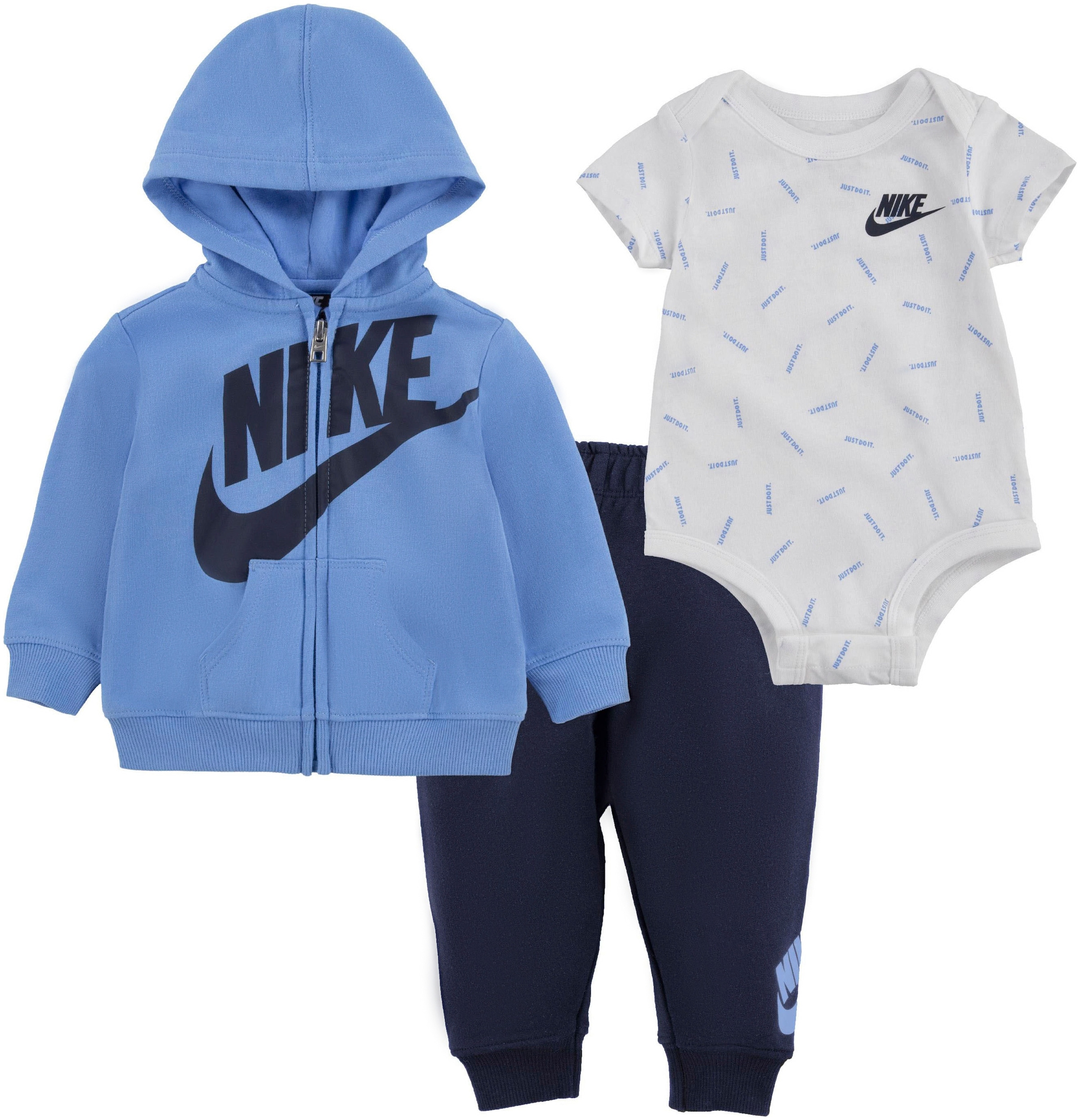 Nike Sportswear Erstausstattungspaket »JDI TOSS 3PC FZ PANT SET«