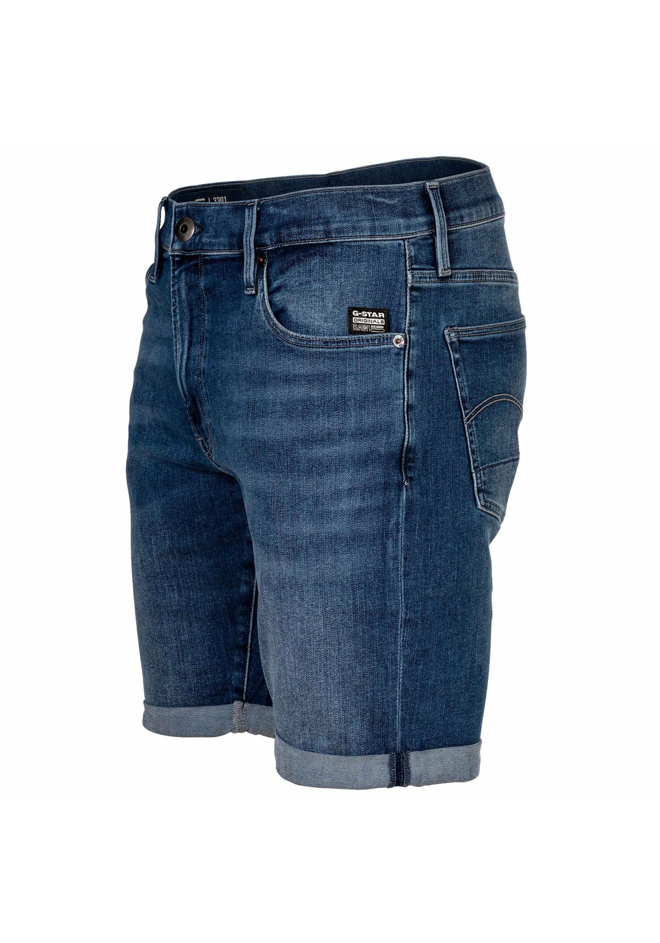 G-STAR Webhose »Jeans 3301 Slim Short Elto Stretch«