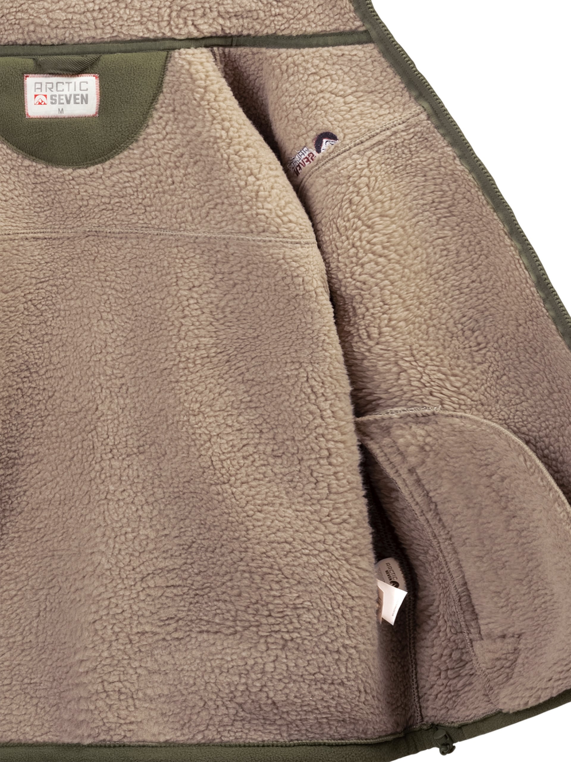 Arctic Seven Fleecejacke »Arctic Seven Herren Fleece Jacke AS325 ASZeroo«