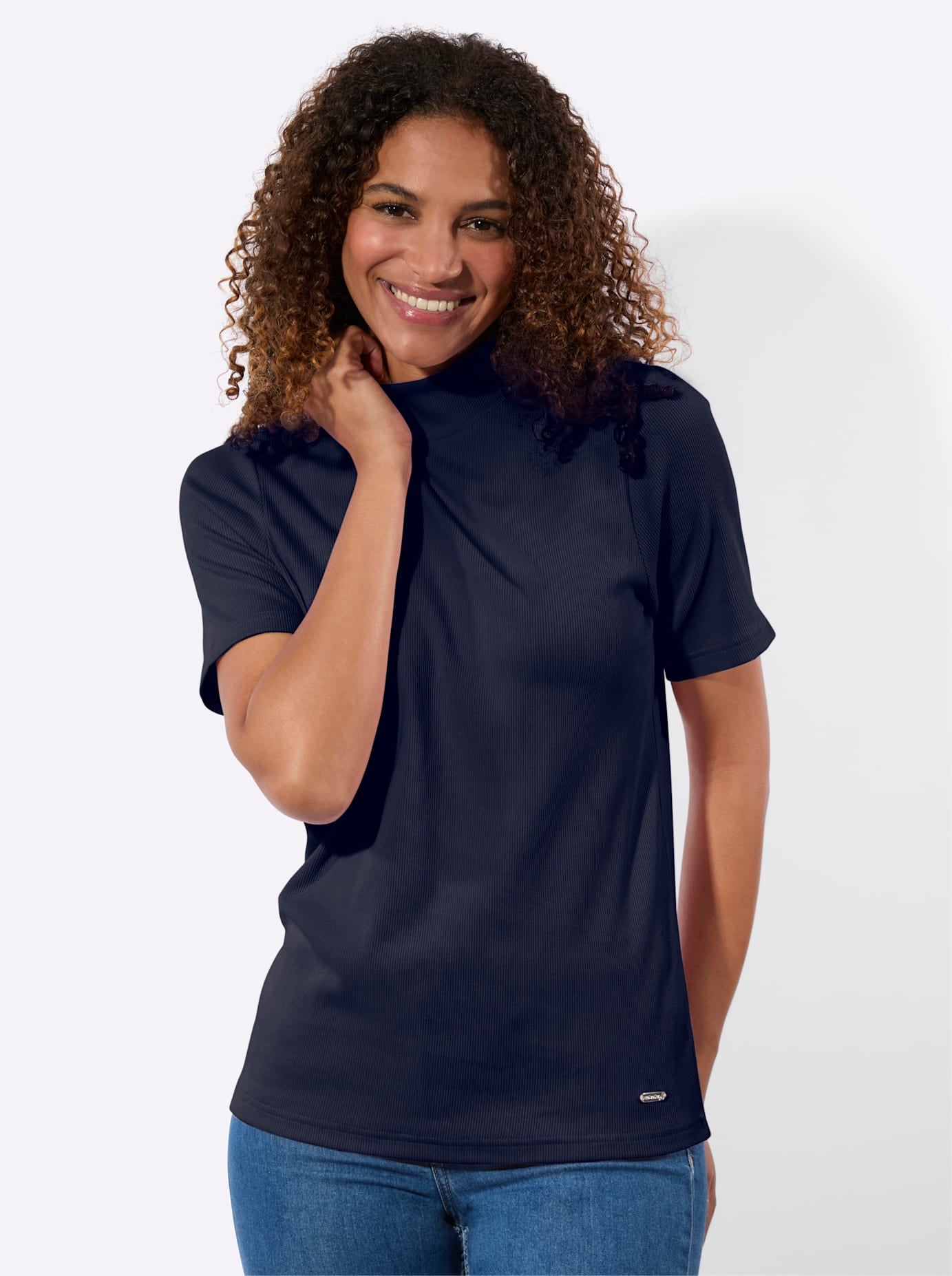 Casual Looks Stehkragenshirt »Stehkragen-Shirt« 1 tlg.