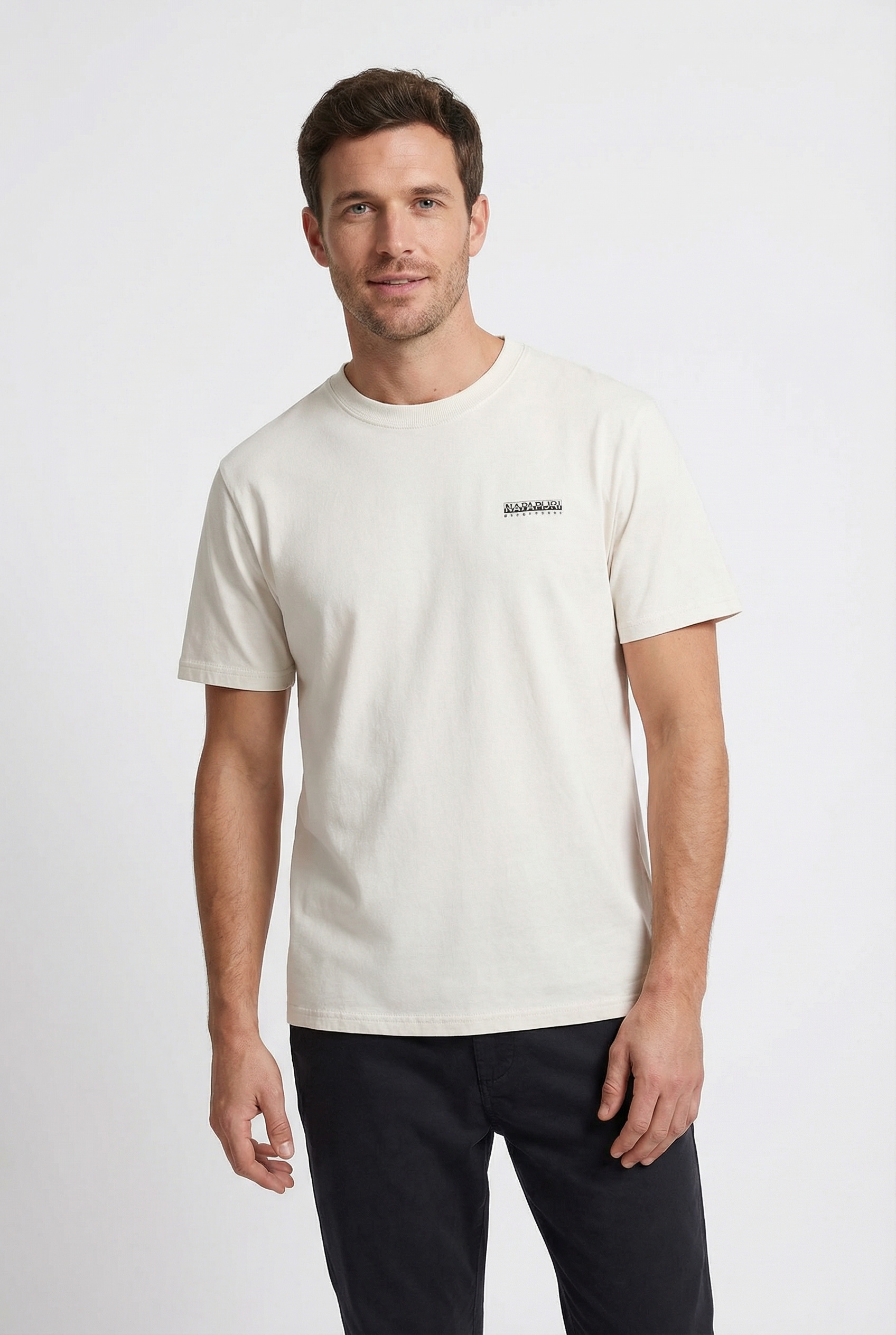 Napapijri T-Shirt »S-SMALL BOX« mit Markenlabel, aus Baumwolle