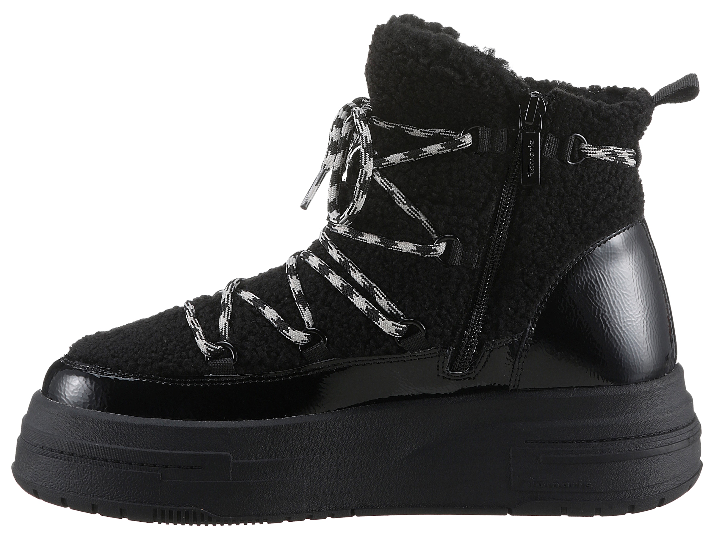 Tamaris Winterboots, Plateau, Winterstiefelette, Outdoorschuh mit Duo-Tex-Ausstattung