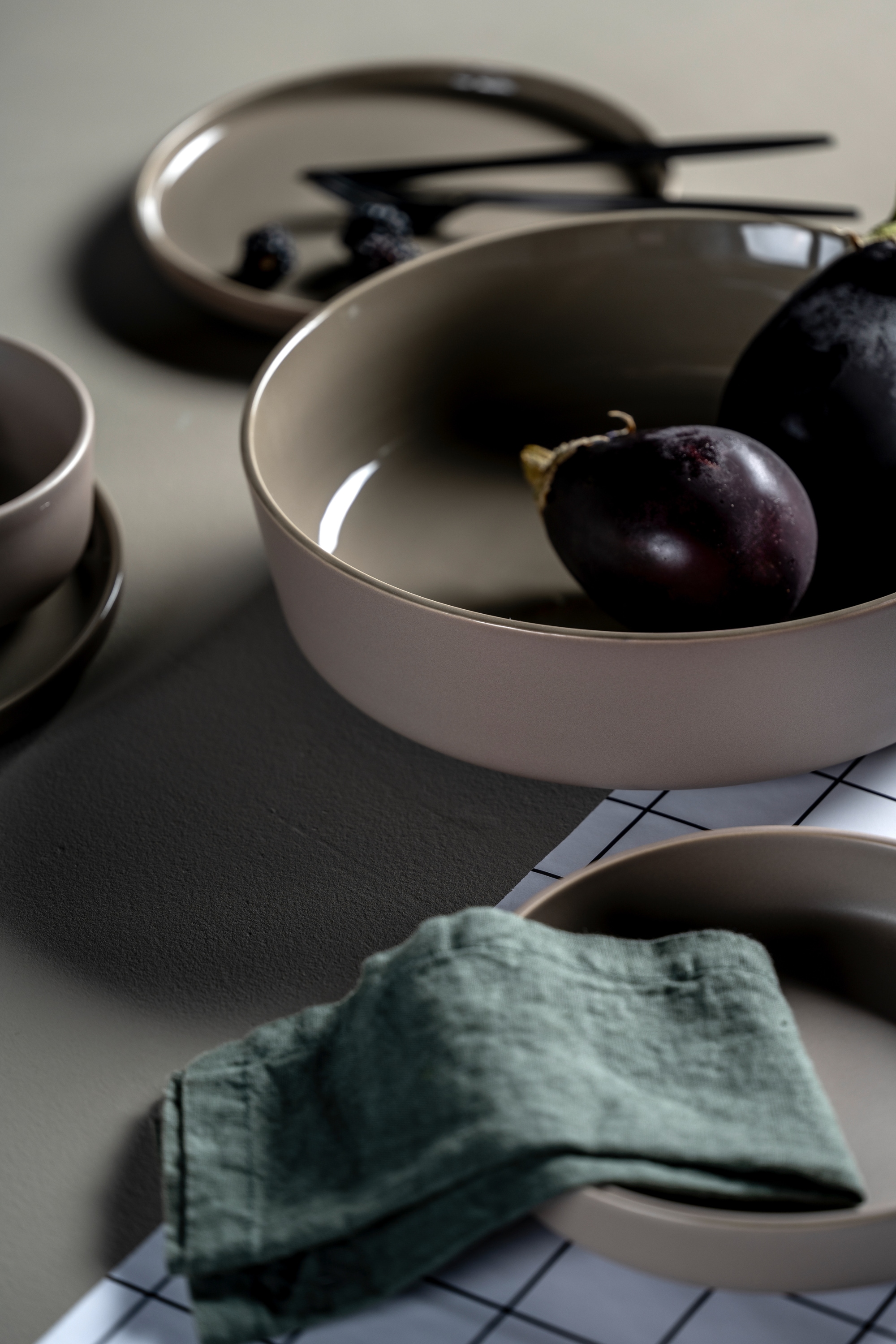 LEONARDO Schale »Keramikschale ROMA, 29 cm« 1 Stk. aus Keramik spülmaschinengeeignet