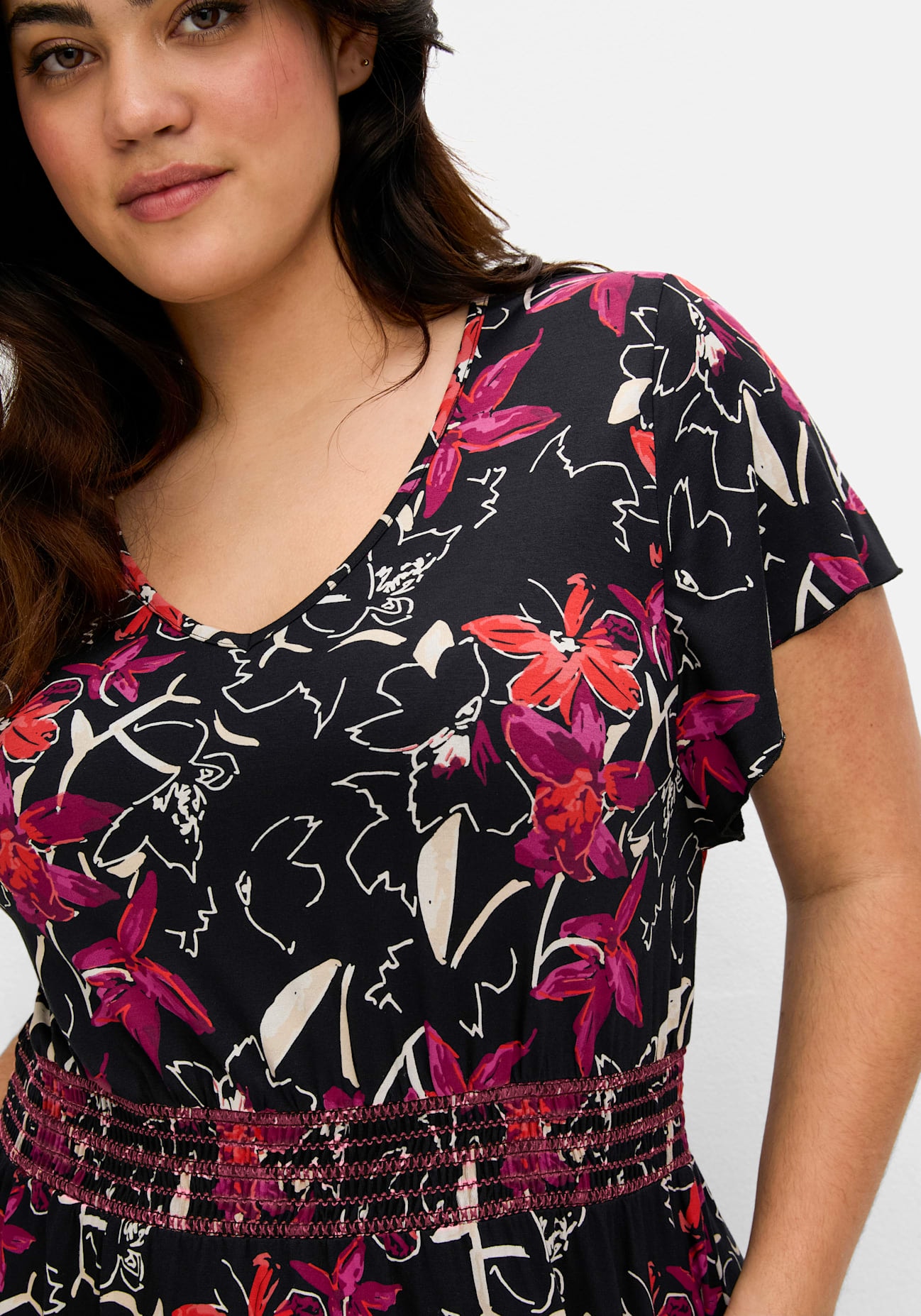 Sheego Jerseykleid »Jerseykleid«
