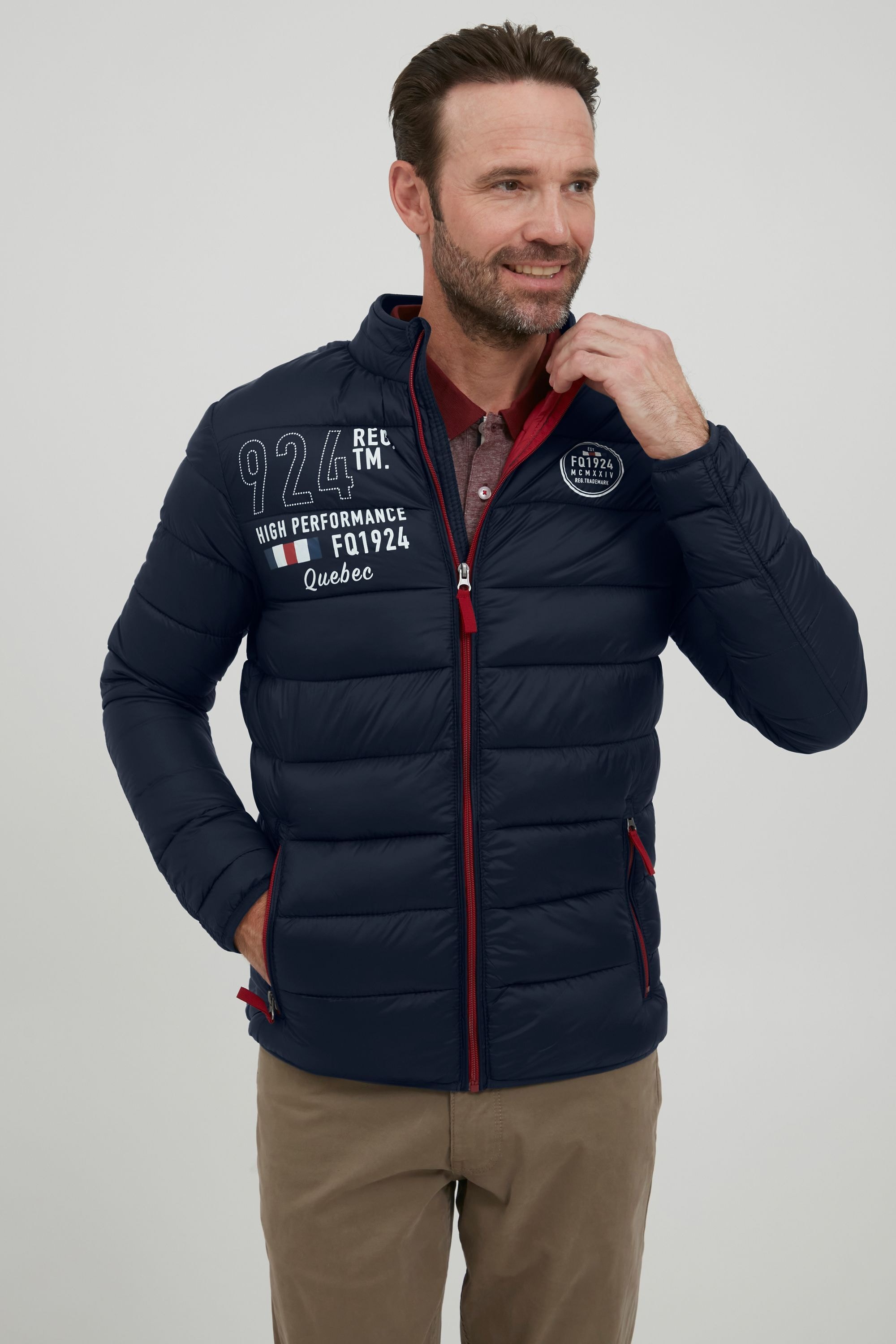 FQ1924 Steppjacke »Steppjacke FQArnvid«, ohne Kapuze