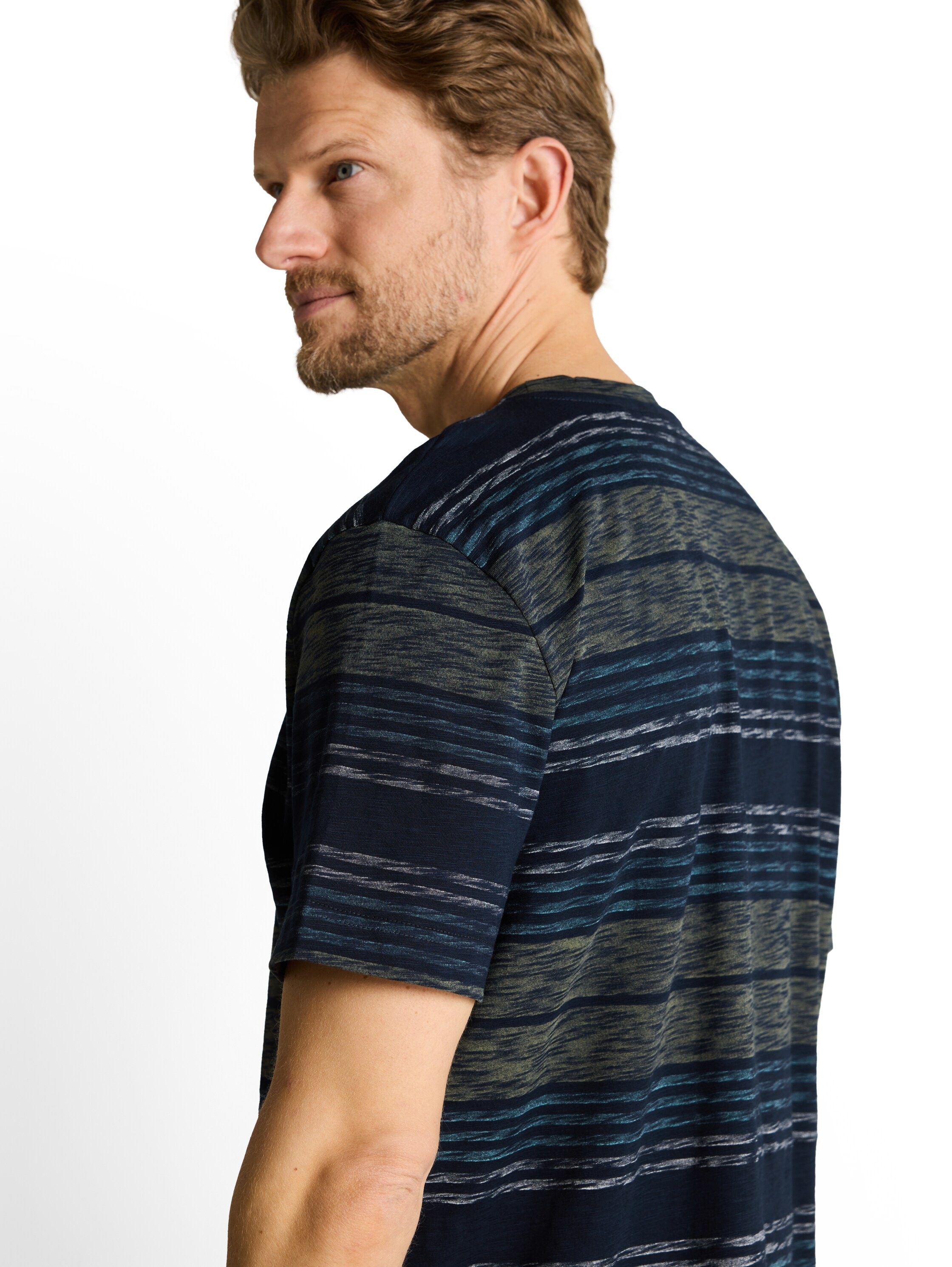 TOM TAILOR Kurzarmshirt im Streifen-Design