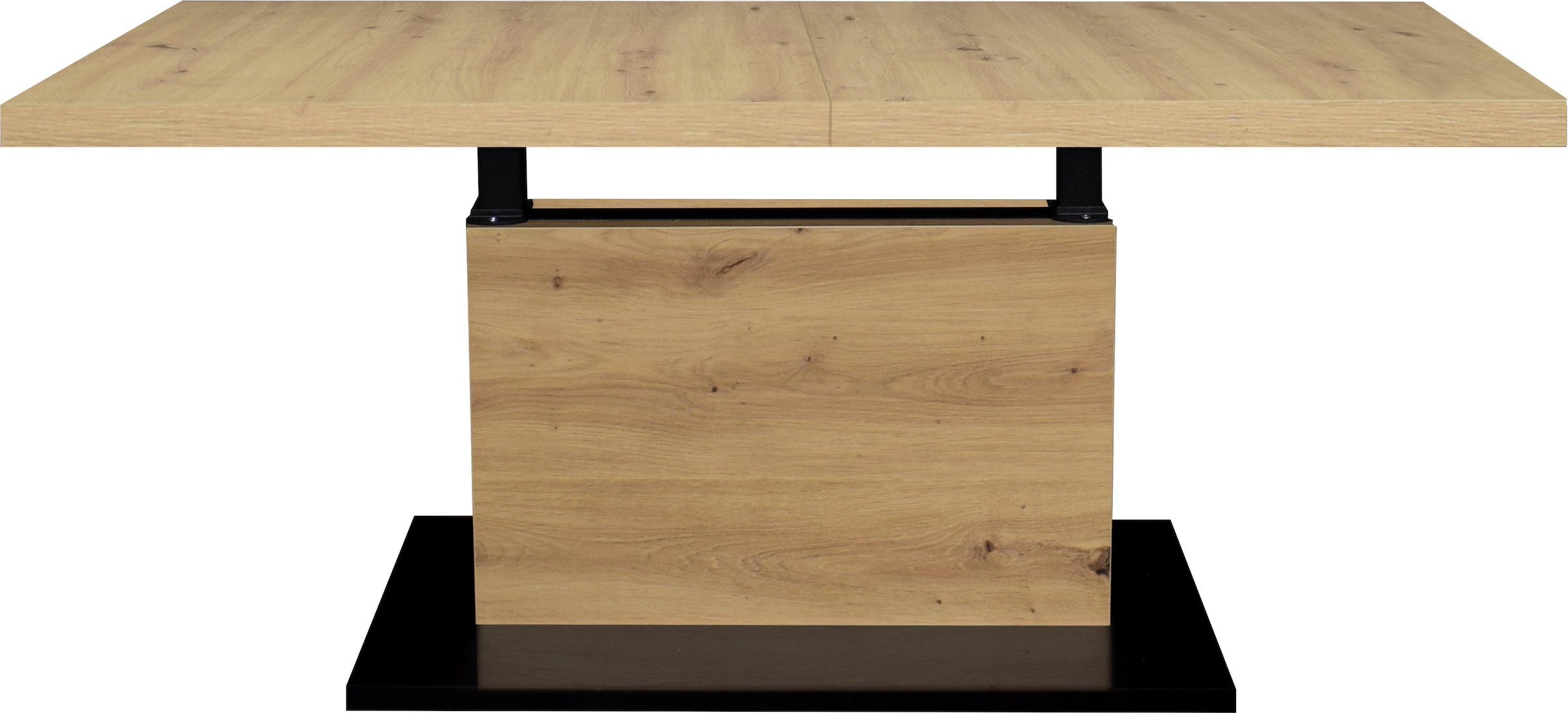 Mäusbacher Couchtisch »Lift Couchtisch«, höhenverstellbar 56-75cm, Breite Tischplatte 120-160cm, Metallgestell