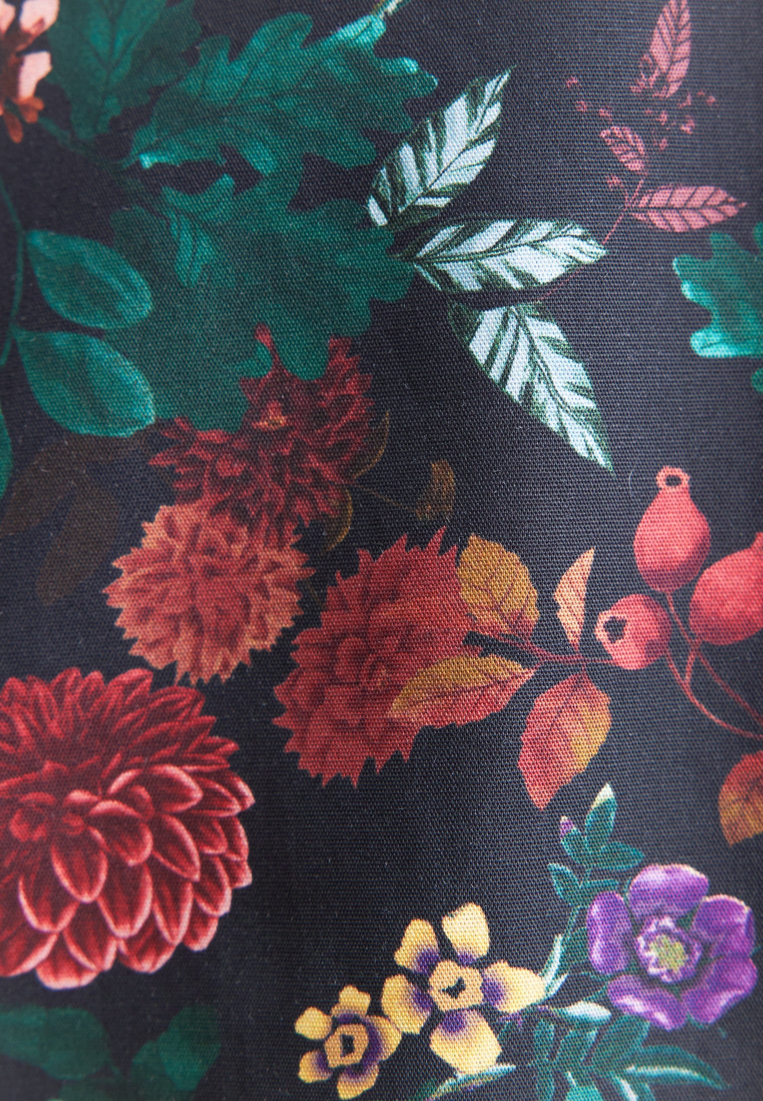 seidensticker Businesshemd »Schwarze Rose«, Slim 1/1 Kentkragen Geblümt