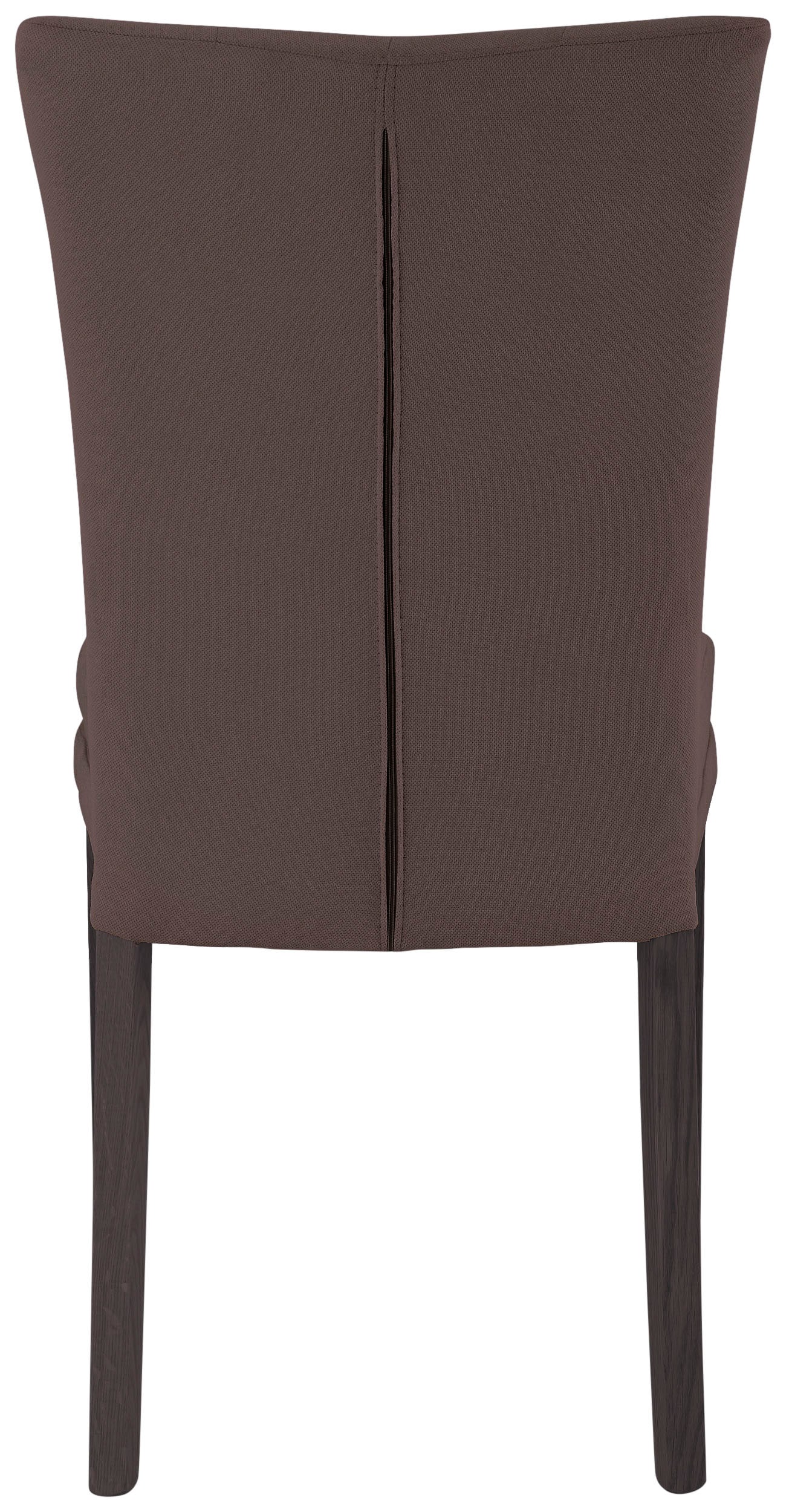 Home affaire 4-Fußstuhl »Colorado«, (Set), 4 St., Luxus-Microfaser, Beine aus Buche, wengefarben lackiert, Im 2er, 4er oder 6er-Set