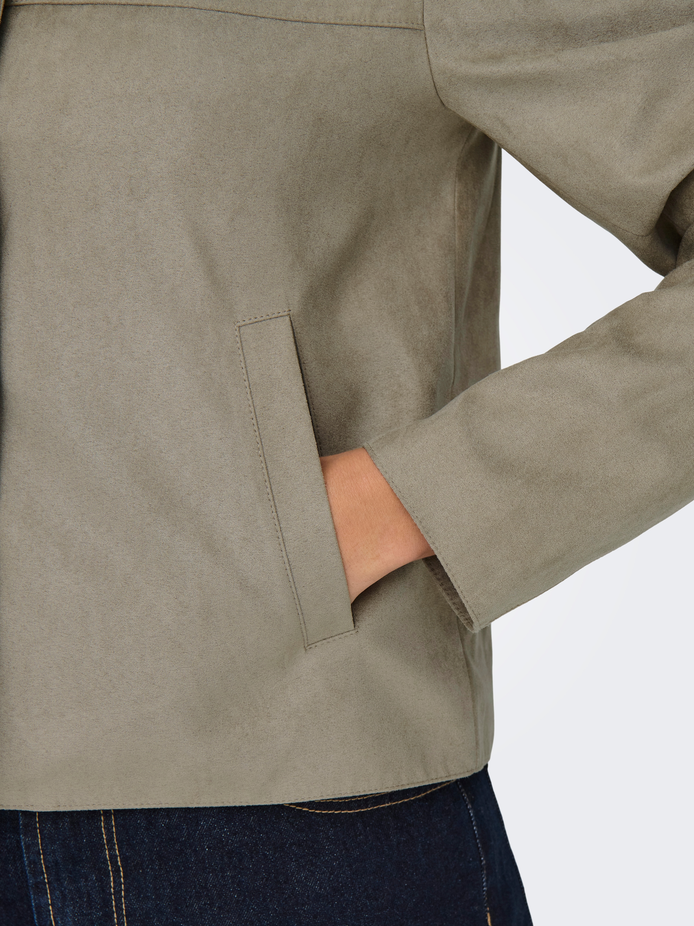 JDY Lederimitatjacke »JDYNICO FAUX SUEDE JACKET OTW SGO NOOS« Kunstfaser