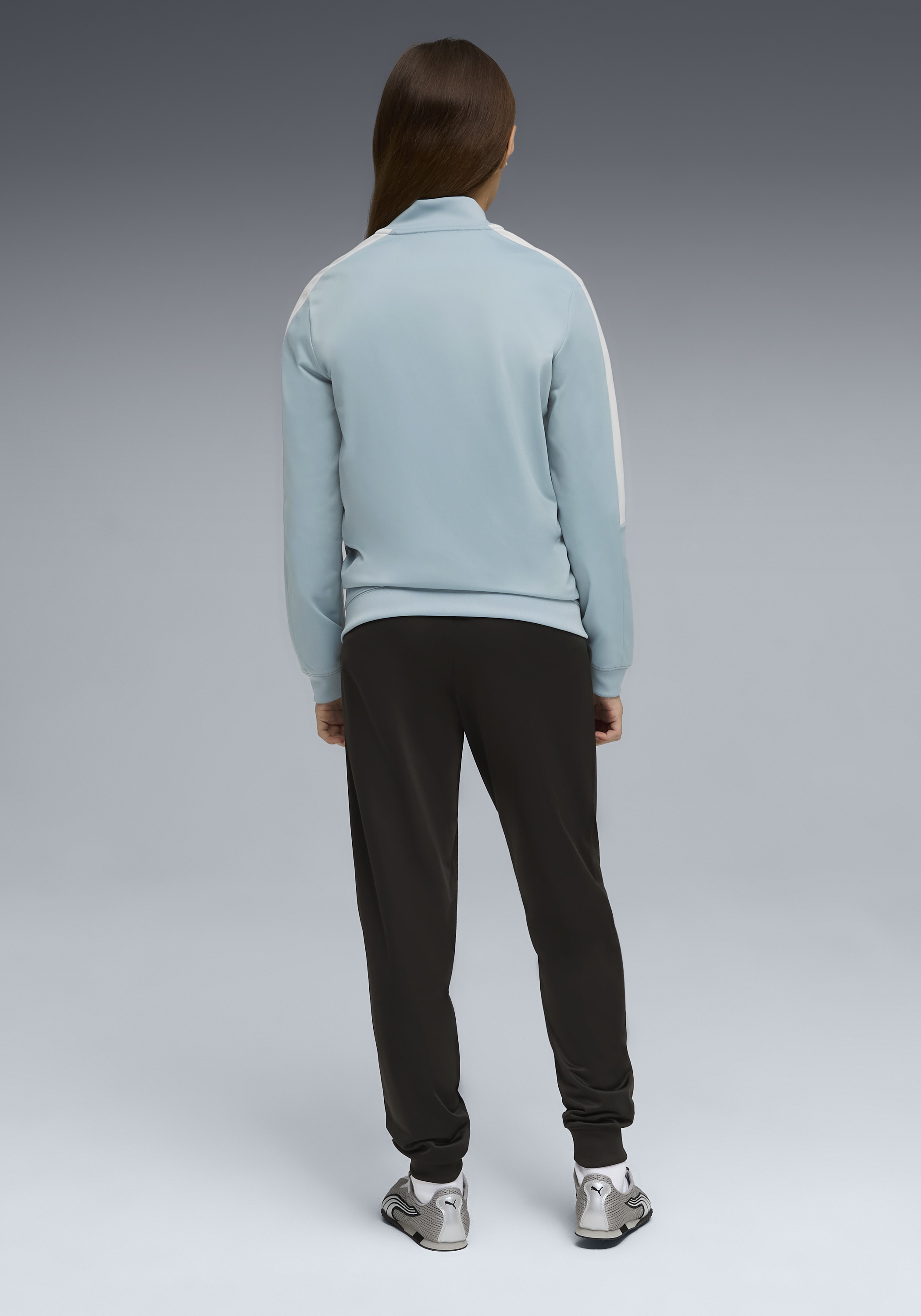 PUMA Trainingsanzug »POLY BASEBALL SUIT G« 2 tlg. zweiteiliges Set, mit Stehkragen, mit elastischem Bund, Regular Fit