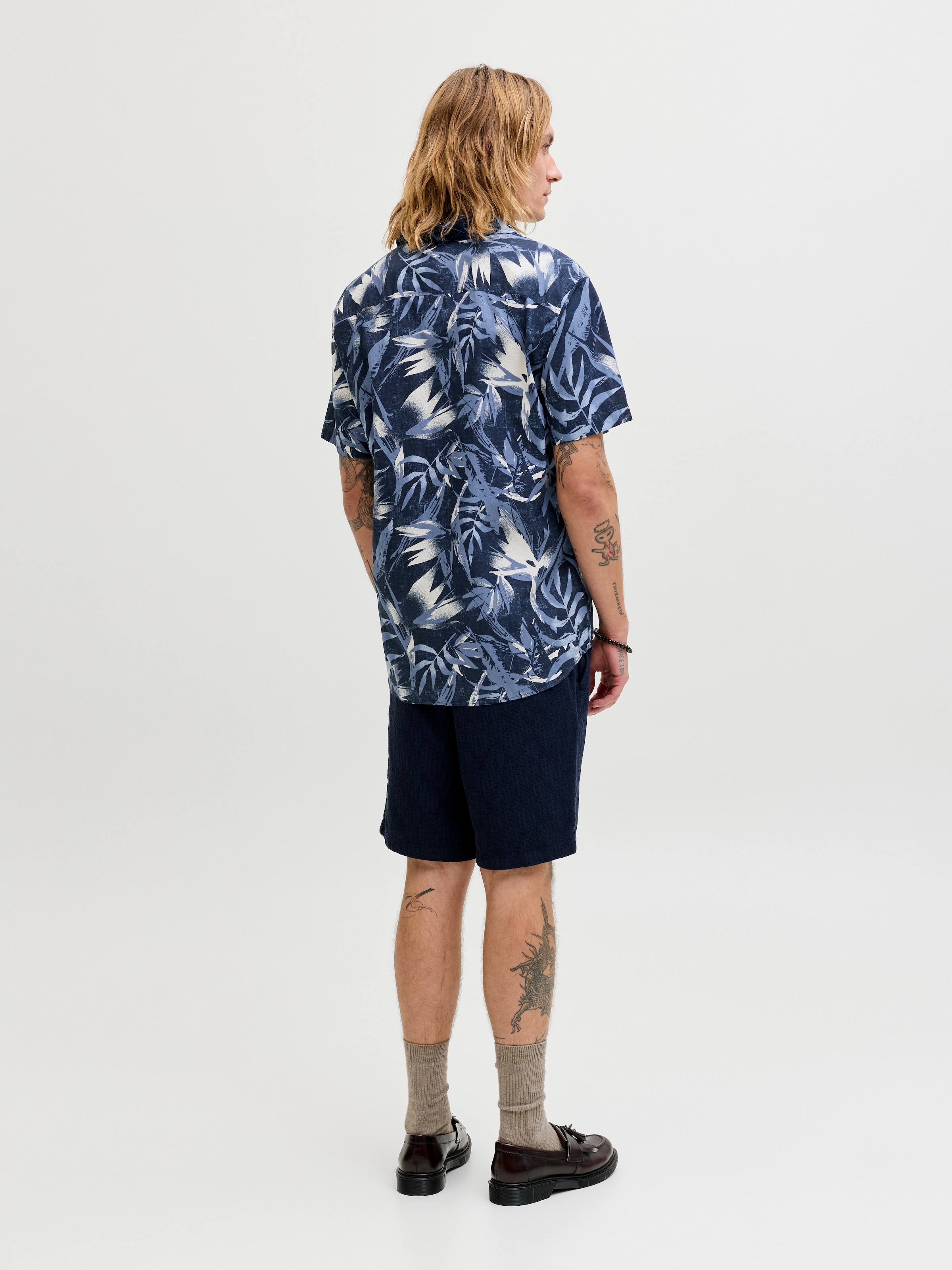 Jack & Jones Kurzarmhemd »JJHONOLULU AOP SHIRT SS«