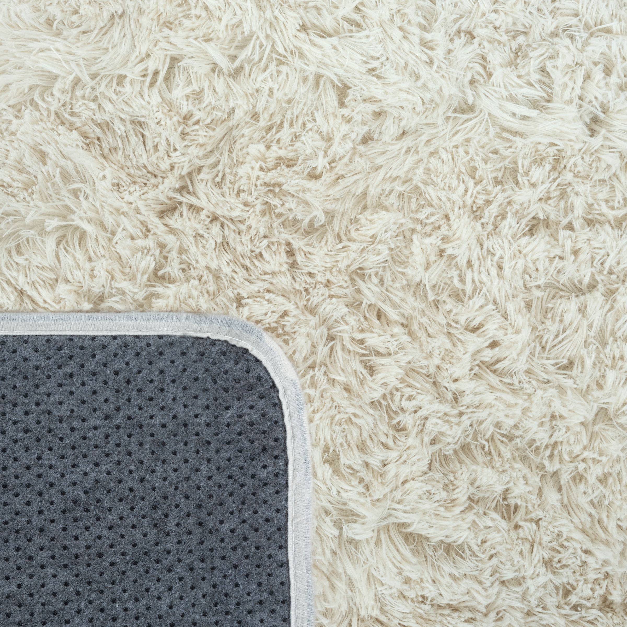 merinos Teppich »Fluffy Shaggy« rechteckig 35 mm Höhe Flauschiger Hochflor Teppich, Wohnzimmer, Anti-Rutsch Unterseite