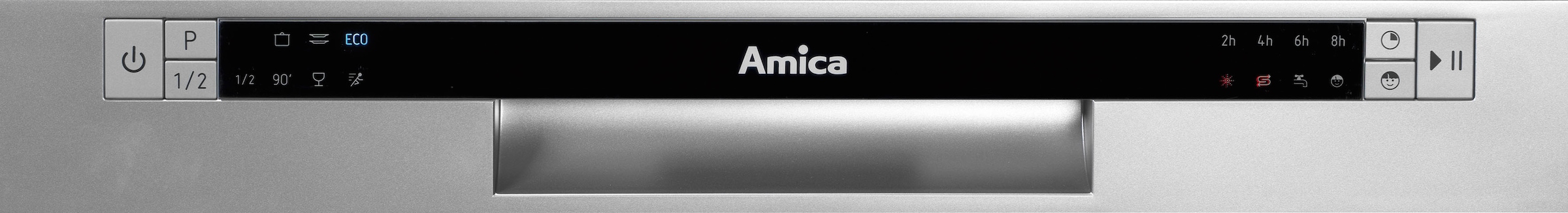 Amica Standgeschirrspüler »GSP 542 010-1 Si« 12 Maßgedecke