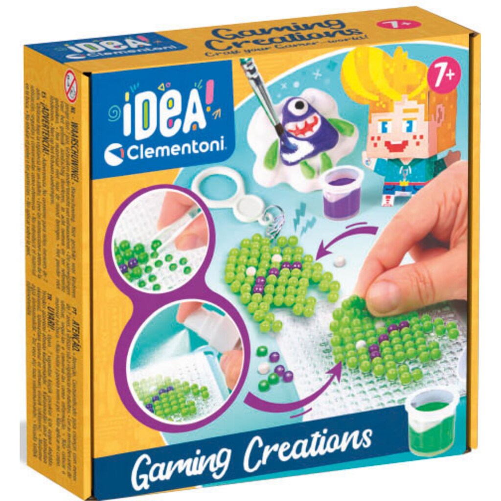 Clementoni® Kreativset »idea! Pixel-Art«
