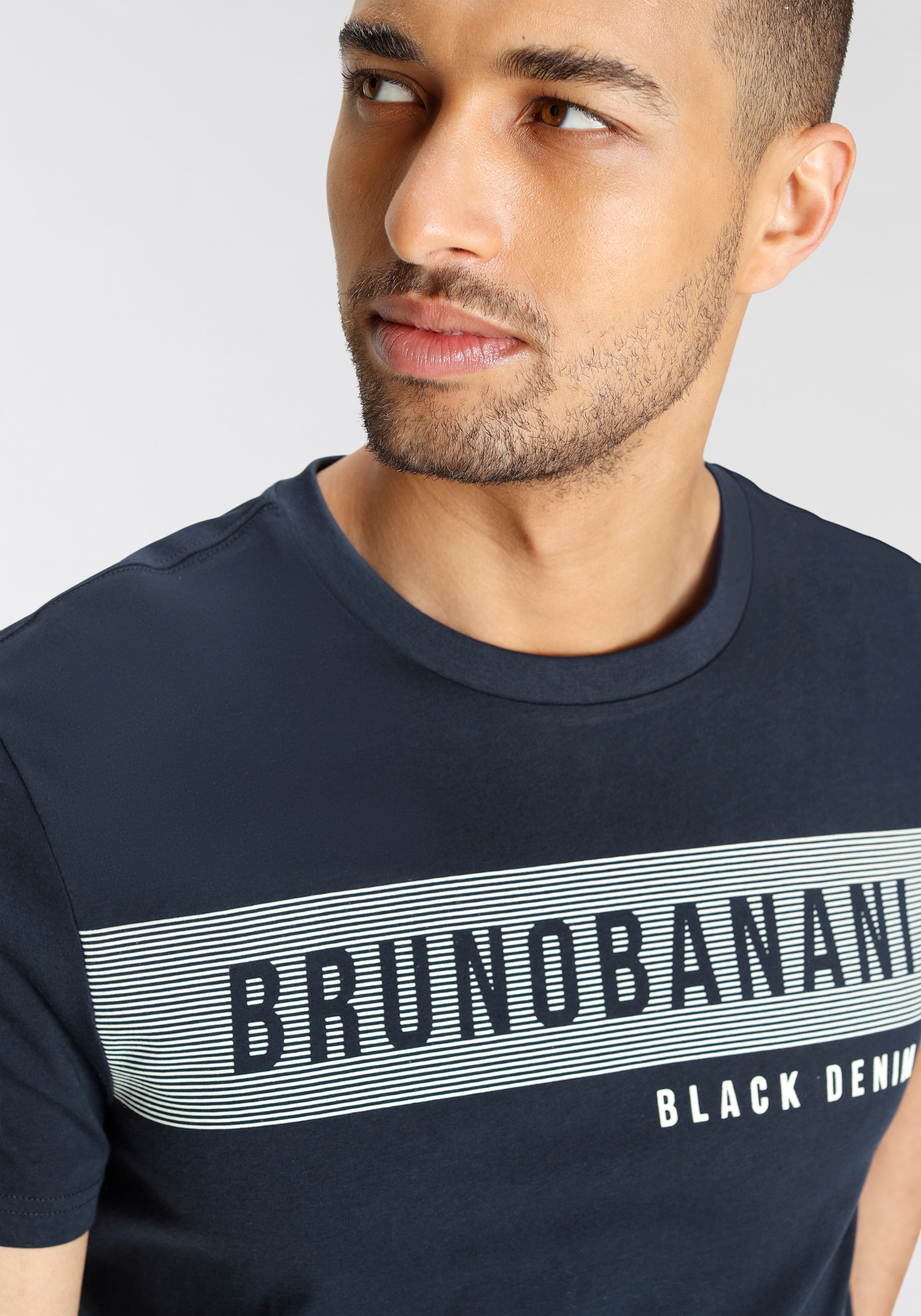 Banani online T-Shirt, bei Bruno shoppen OTTO Markenprint mit