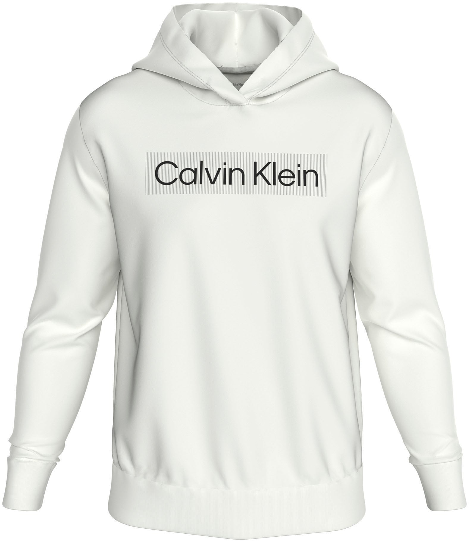 Calvin Klein Kapuzensweatshirt »BOX STRIPED LOGO HOODIE«, mit Logoschriftzug