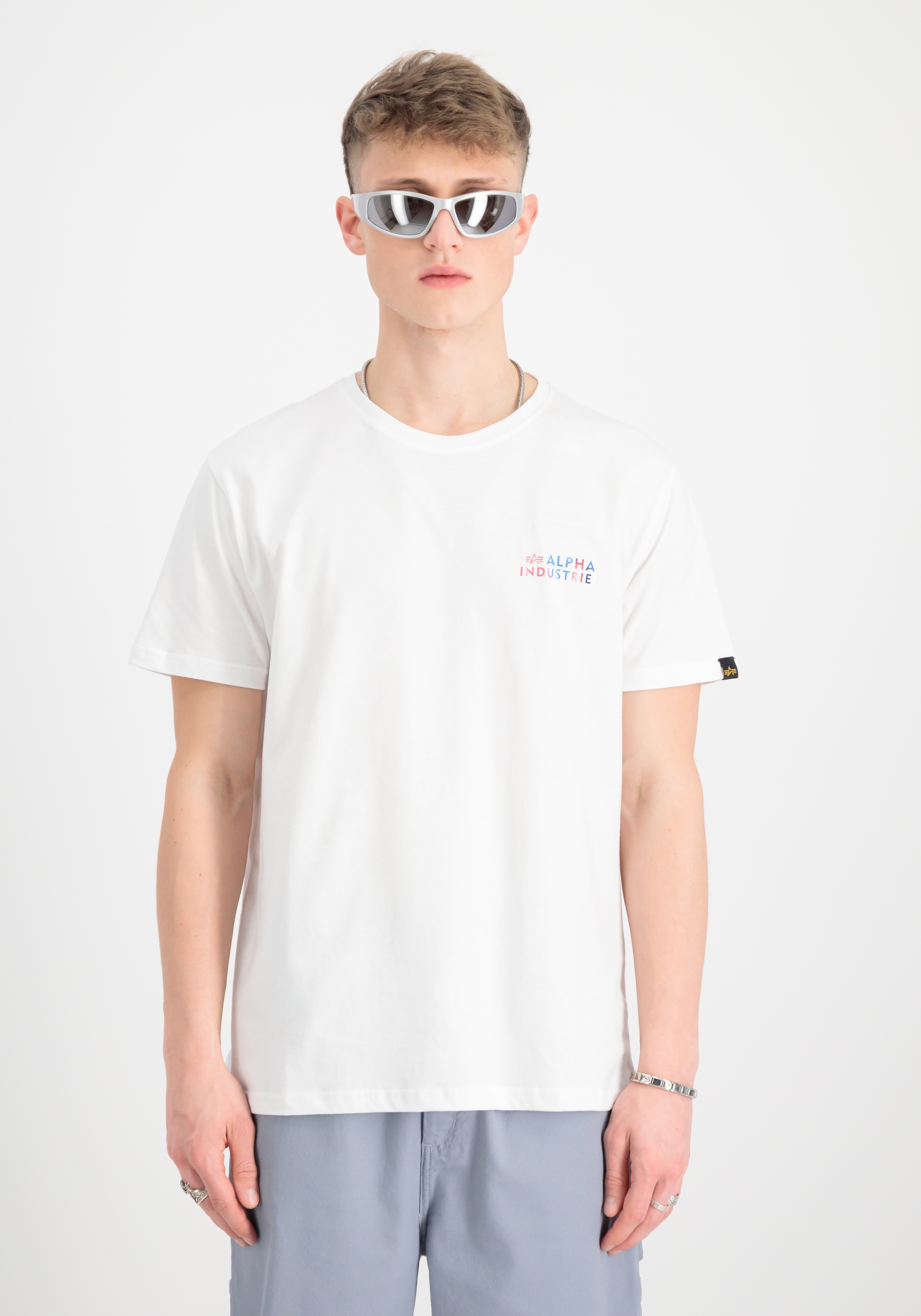 Alpha Industries T-Shirt »Alpha Industries Men - T-Shirts Holographic SL T-Shirt«