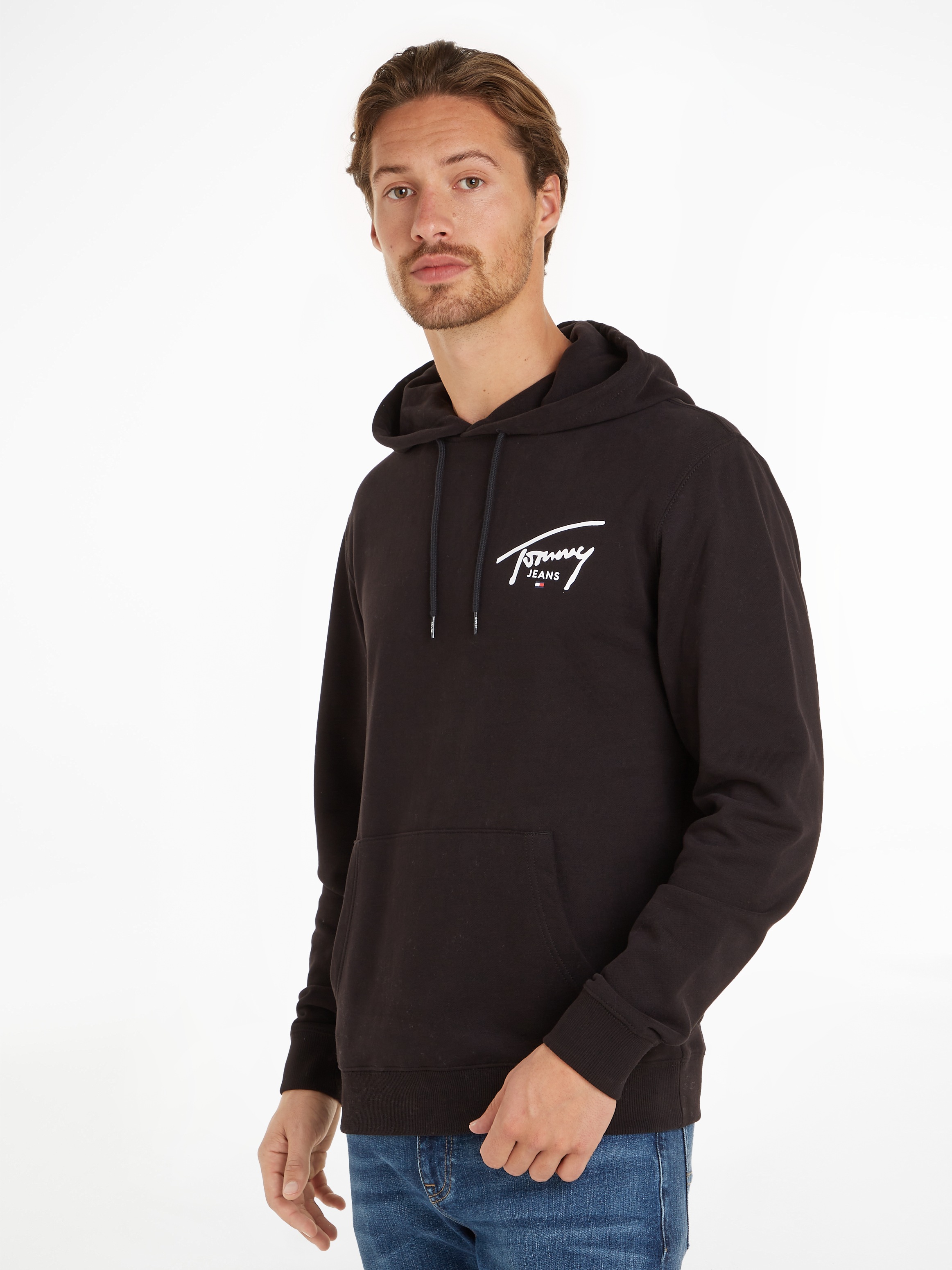 Tommy Jeans Kapuzensweatshirt »TJM REG ENTRY GRAPHIC HOODIE EXT«, mit Logoschriftzug