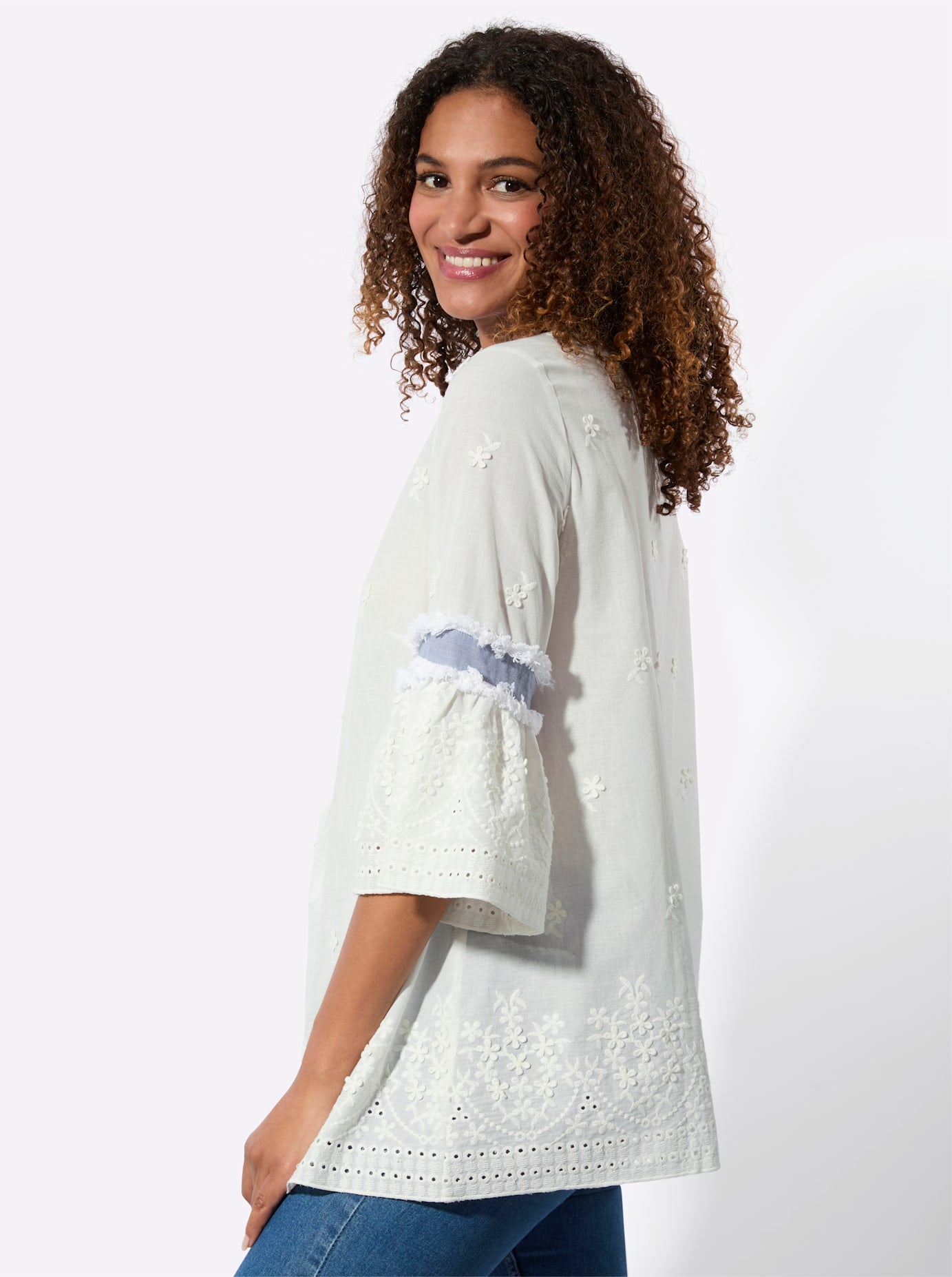 Inspirationen Longbluse