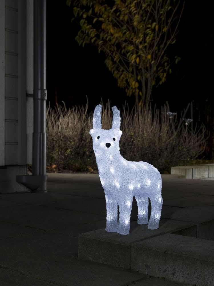 KONSTSMIDE LED Weihnachtsdeko online Dioden aussen«, bei weiße Dekofigur 6h »Acryl 32 OTTO mit kalt Timer, Rentier