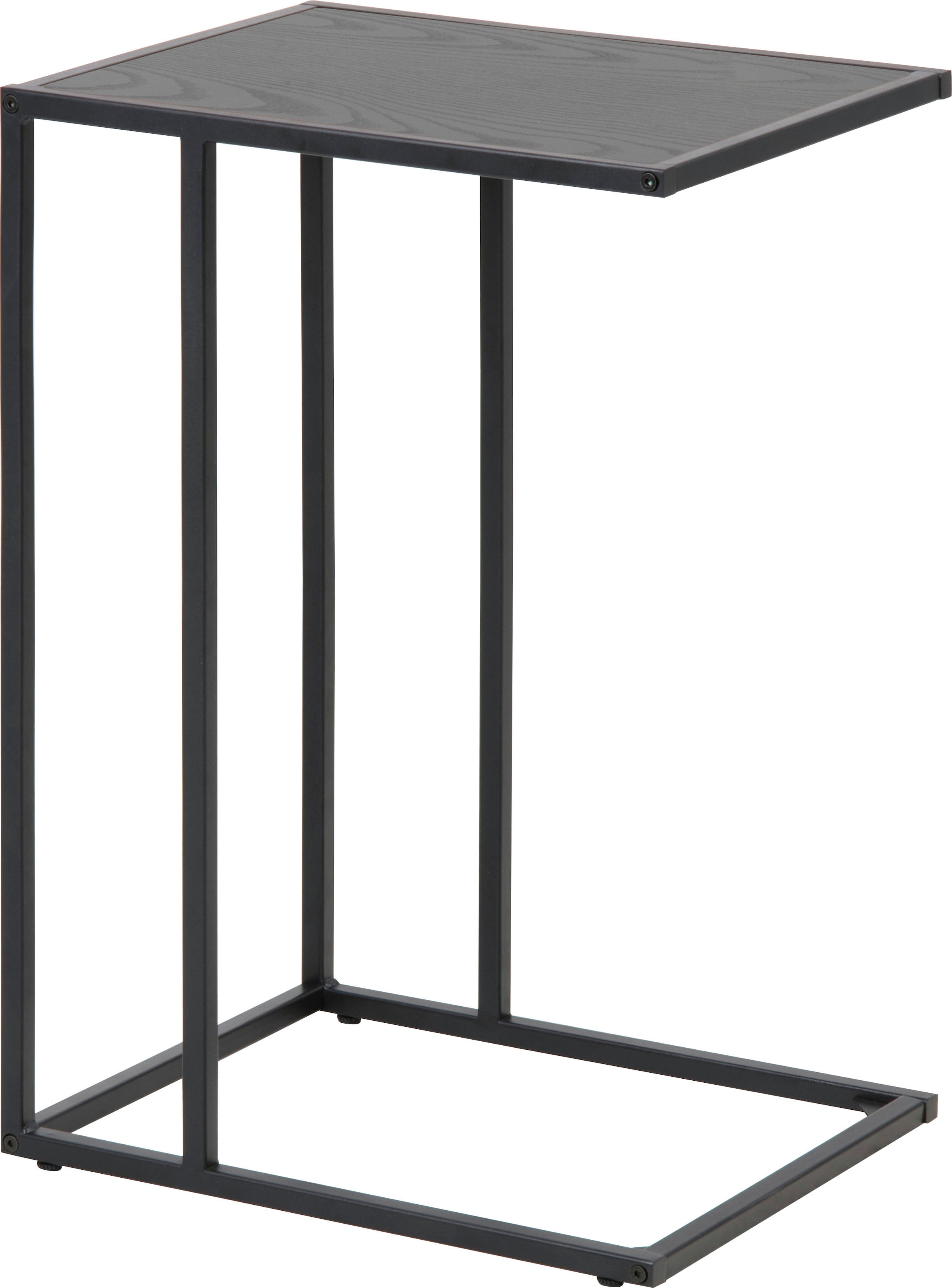 ACTONA GROUP Beistelltisch, mit schmalen Metallgestell im modernen Industrie-Look, Höhe 63 cm