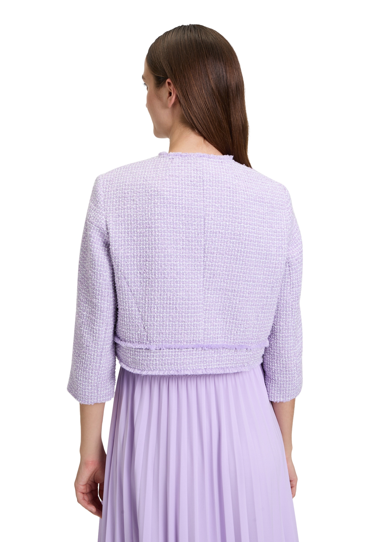 Betty&Co Boleroblazer »Bolero-Jacke mit aufgesetzten Taschen«