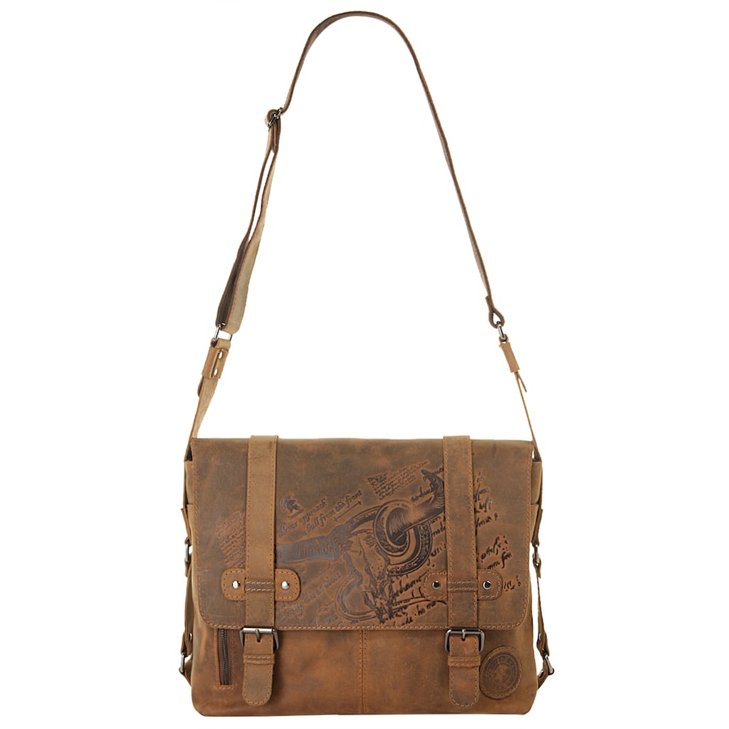 Landleder Messenger Bag