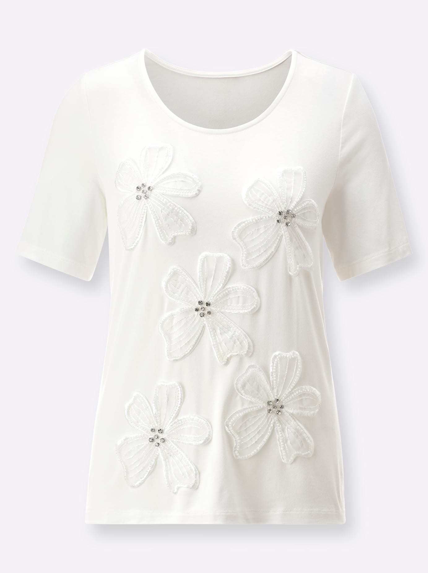 creation L Rundhalsshirt »Shirt«, (1 tlg.)
