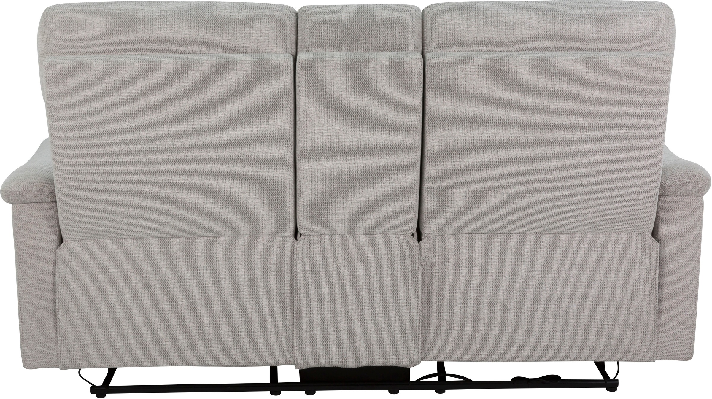 Home affaire 2-Sitzer »ODILON, 2er-Kinosofa, TV-Sessel, Mulitmedia-Sofa, Struktur, USB A/C,«, Relaxfunktion manuell u. elektrisch, Getränkehalter, Staufach