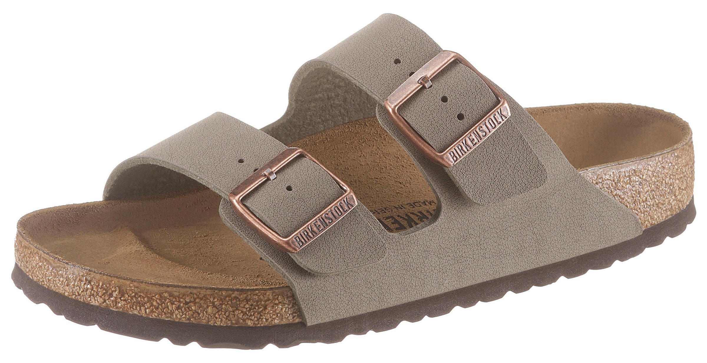 Birkenstock Pantolette »ARIZONA BF«, mit ergonomisch geformtem Fußbett