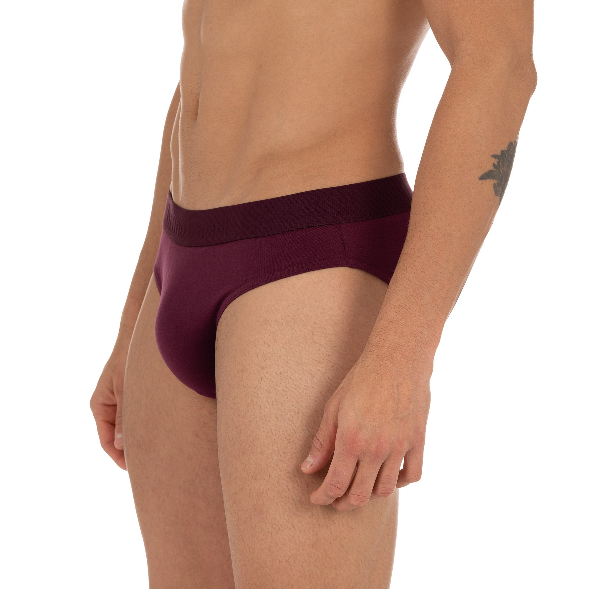 Bruno Banani Slip »Flowing«, (2er Pack), mit Logobund