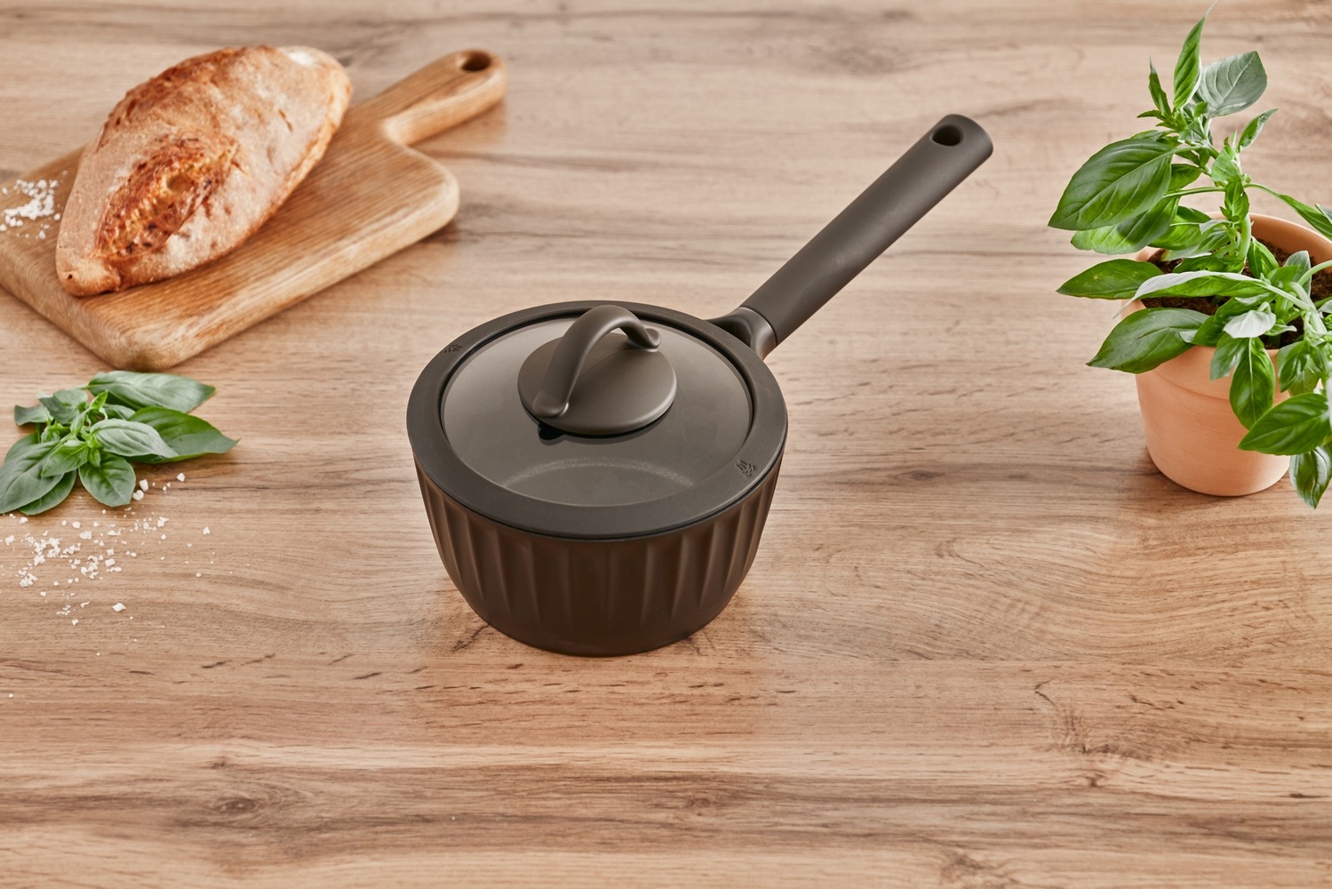 RESTO Kitchenware Kasserolle »Ascella, Schmortopf antihaftbeschichtet und spülmaschinenfest« 2 Stk. tlg. Aluminiumguss