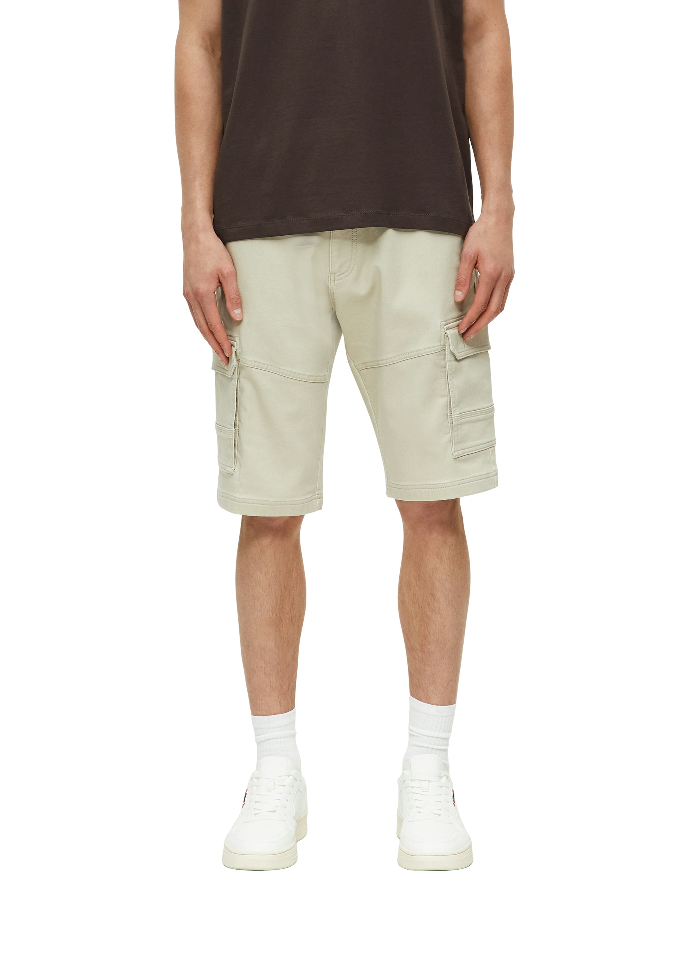 s.Oliver Cargobermudas  Sommer-Cargo mit elastichem Bund