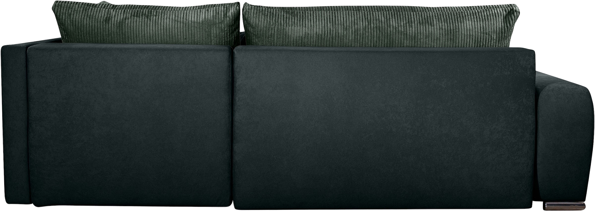 COLLECTION AB Ecksofa »Poppy L-Form, B: 227 cm« Schlaffunktion, Bettkasten & 1 Zierkissen