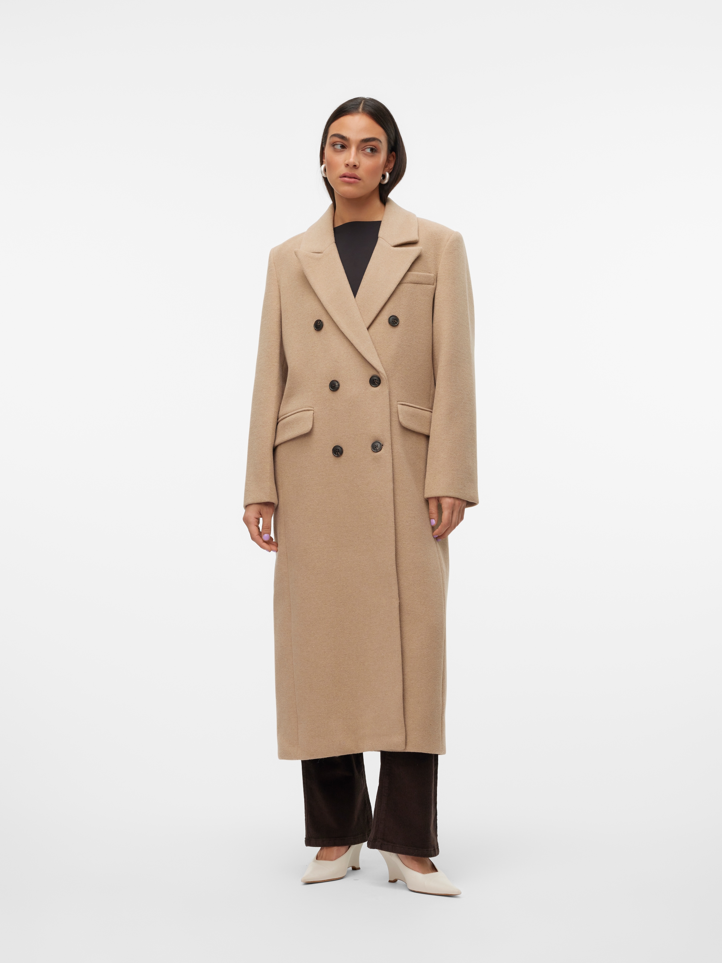 Vero Moda Langmantel »VMEDENSIA LONG WOOL COAT GA«