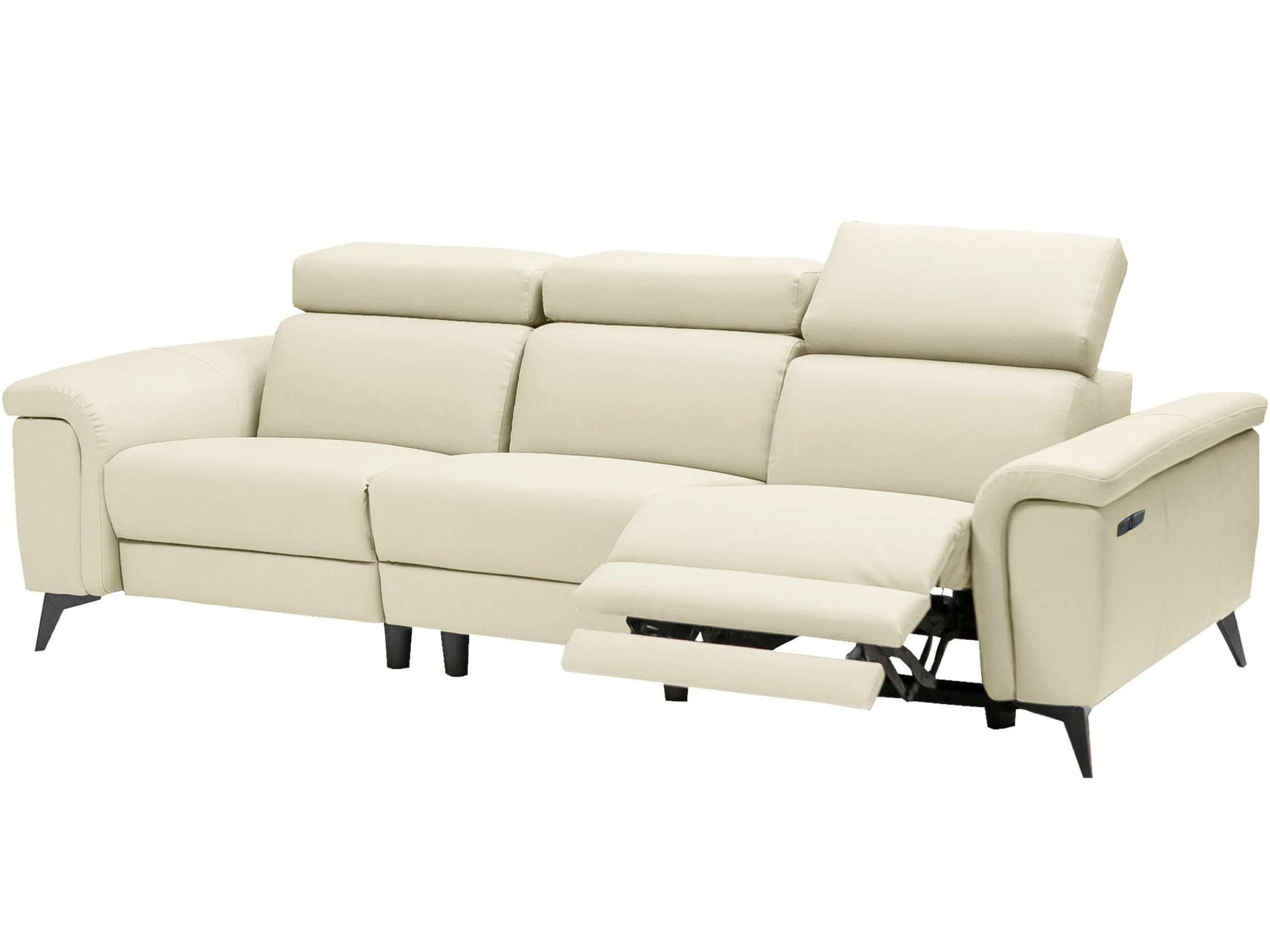 Places of Style 3-Sitzer »Marita«, mit elektrischer Relaxfunktion in einem Sitz und USB-Anschluss