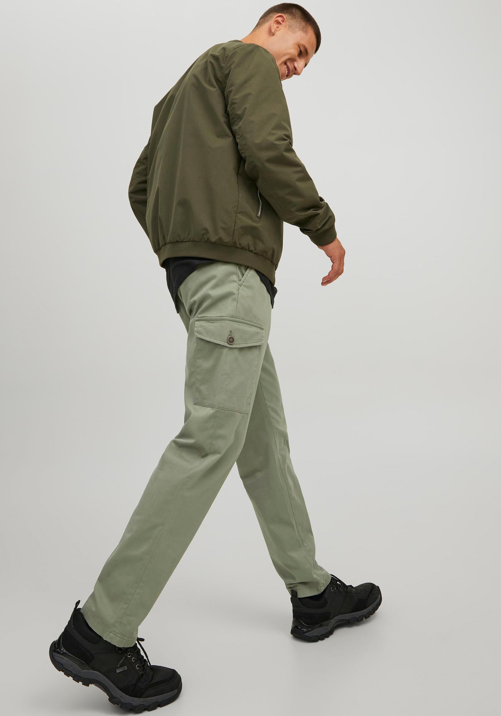 Jack & Jones Cargohose »JPSTOLLIE JJBOWIE CARGO NOOS«