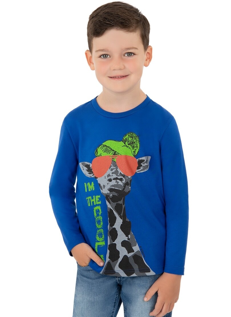 bei Giraffen-Motiv« OTTO online T-Shirt Lässiges »TRIGEMA Trigema mit T-Shirt