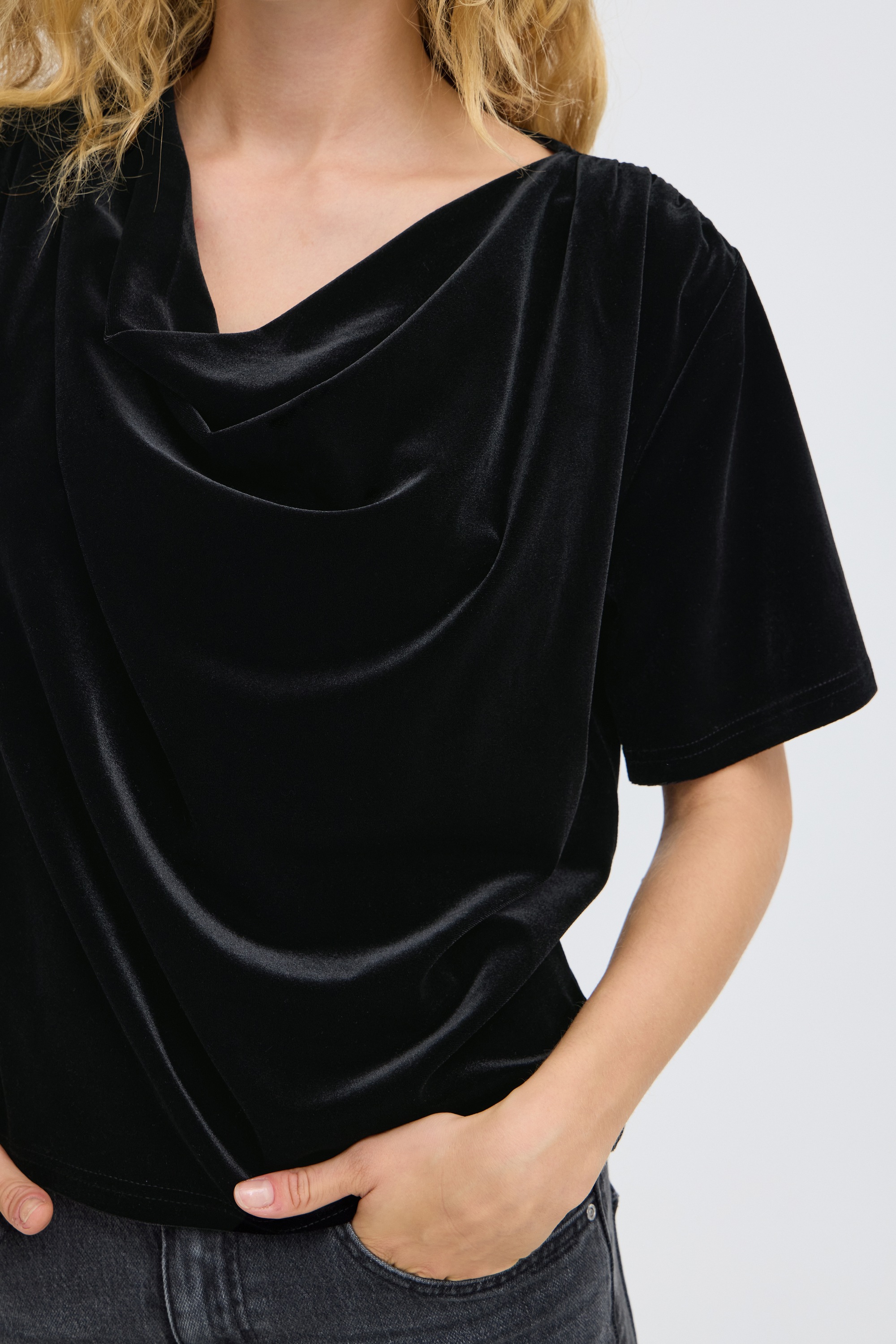 b.young Blusentop »Damen T-Shirt kurzarm BYPERLINA«