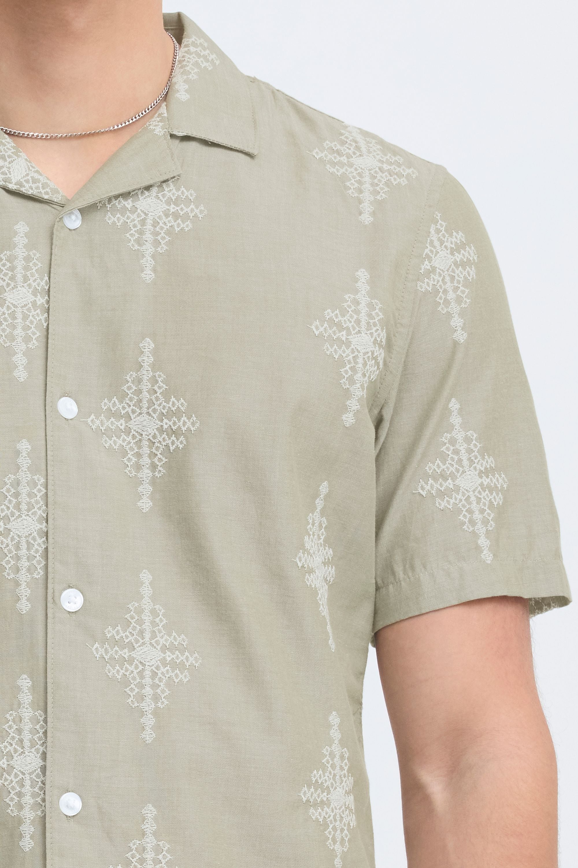 Casual Friday Kurzarmhemd »Kurzarmhemd CFLeopold«