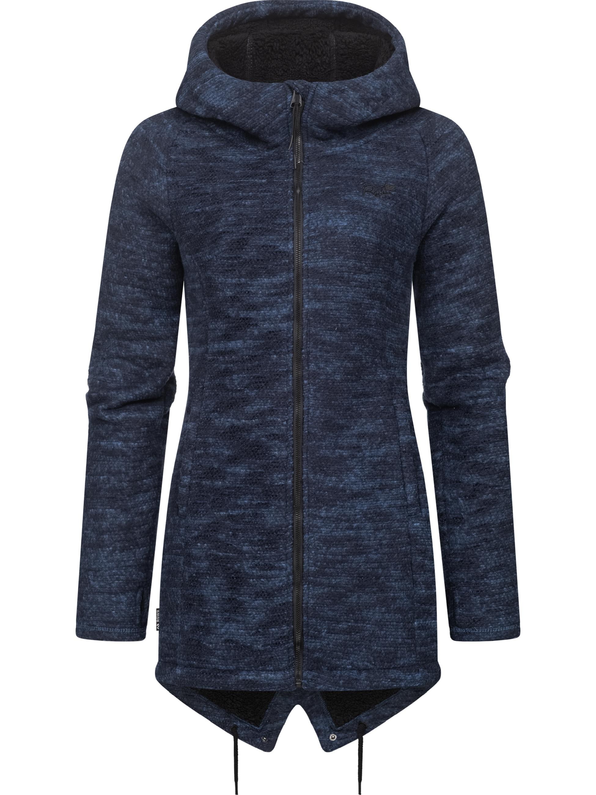 Ragwear Kapuzensweatjacke »Kapuzenstrickjacke Wingi Melange«