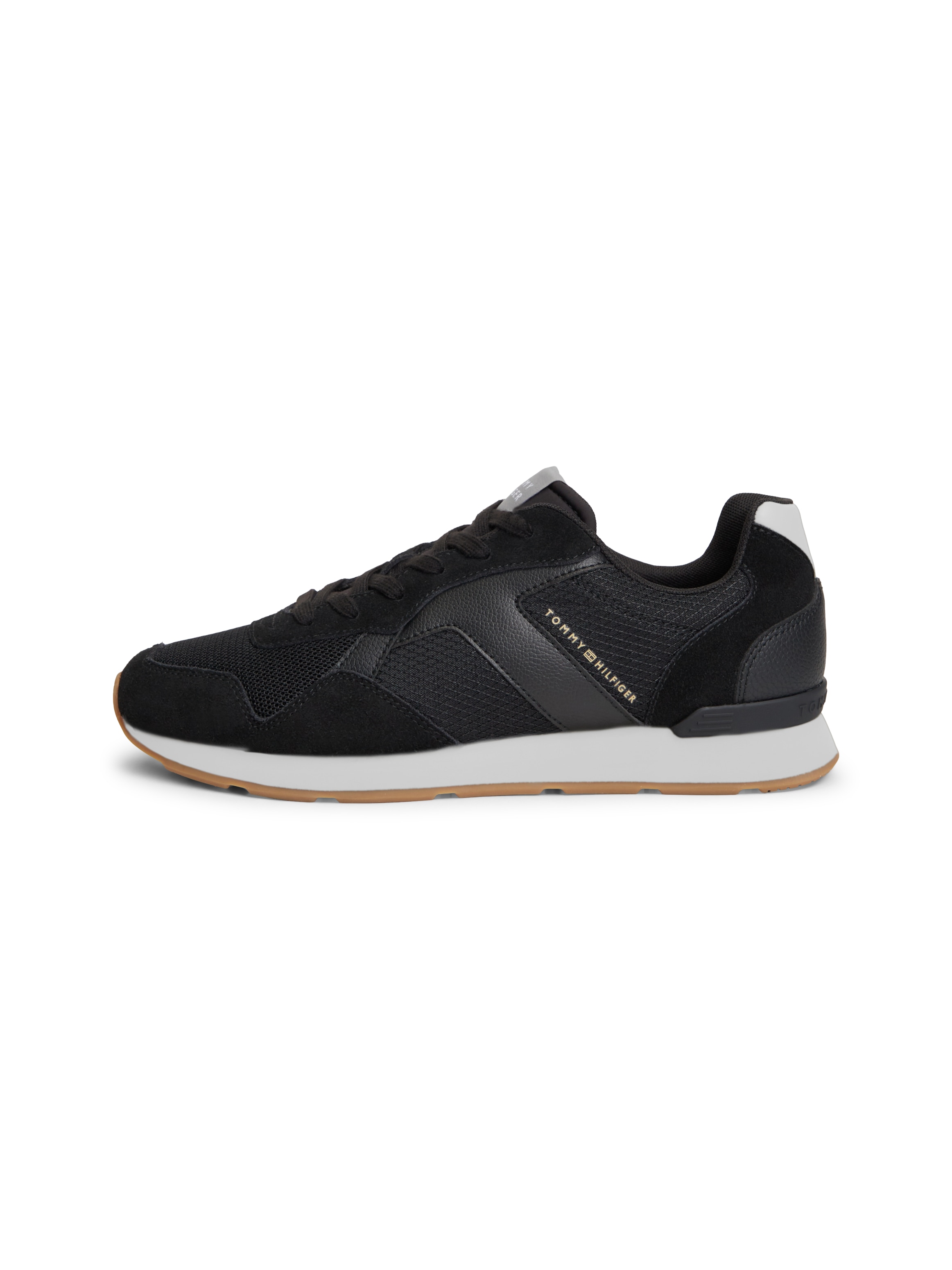 Tommy Hilfiger Sneaker »T HILFIGER CORE MIX RUNNER«  Schnürschuh, Halbschuh, Freizeitschuh mit Kontrastbesätzen