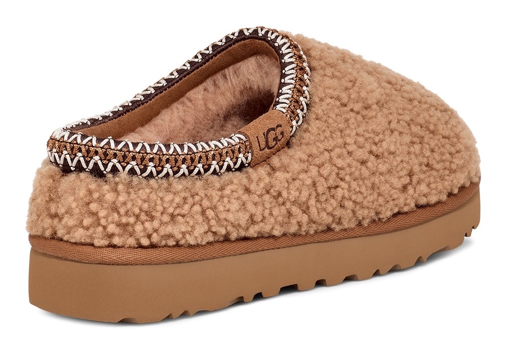 UGG Hausschuh »TASMAN MAXI CURLY«, Clog, Pantoffel, Mule mit gepolstertem Fußbett