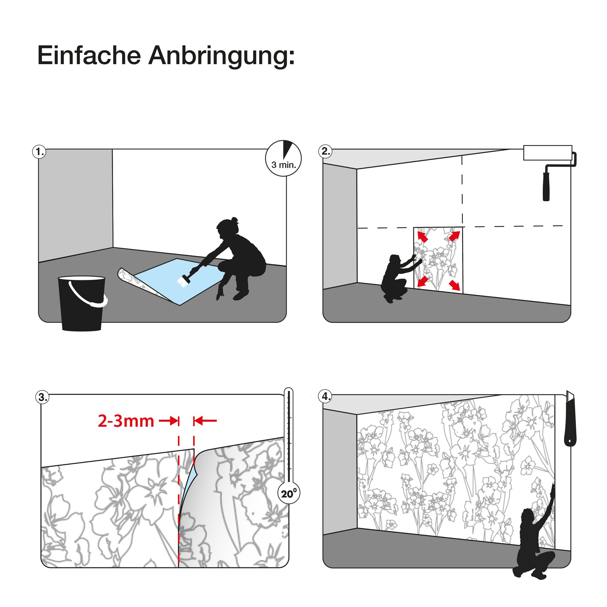 Komar Fototapete »Spider-Man Graffiti Art - Größe 368 x 127 cm«, bedruckt, Kinderzimmer