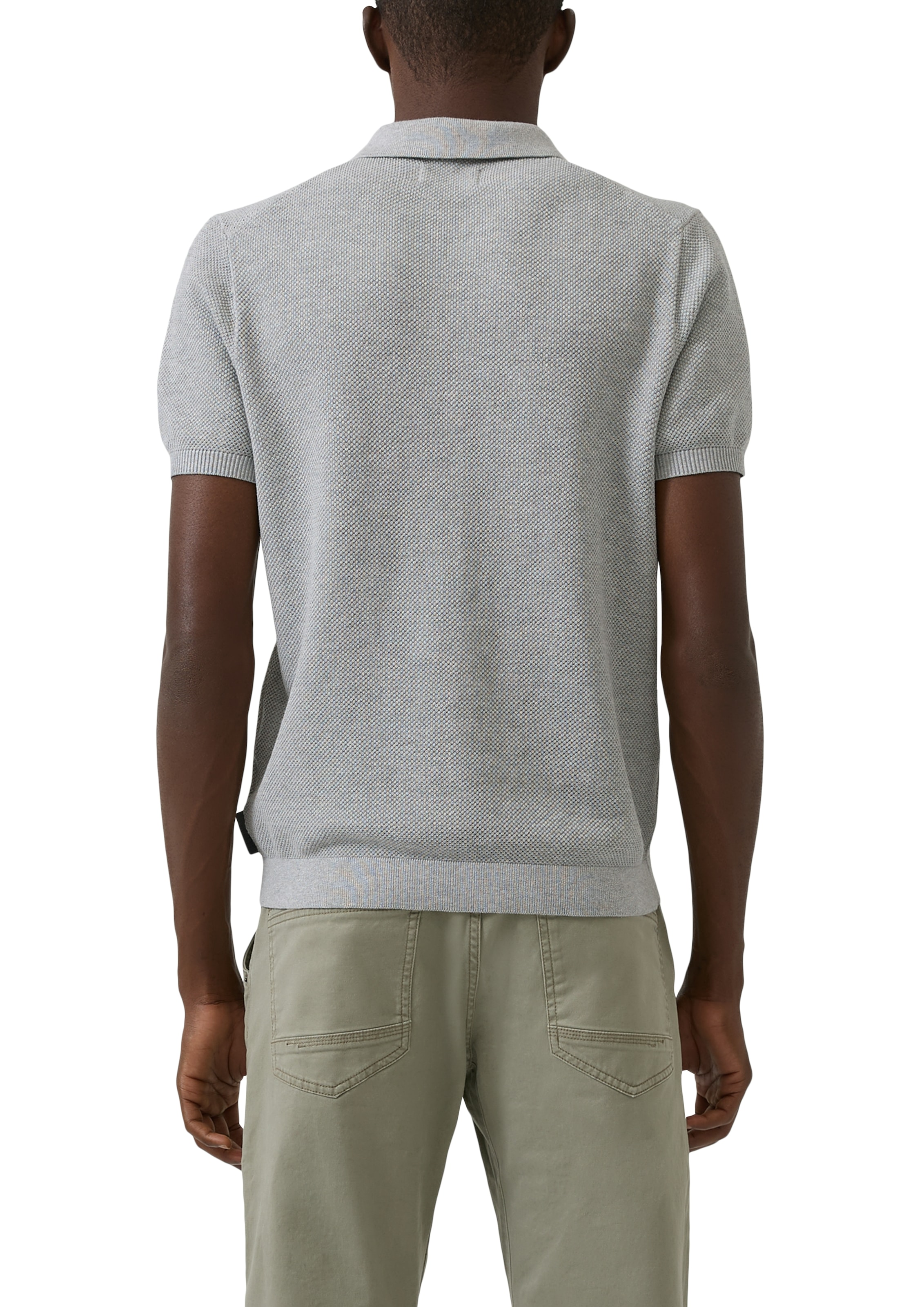 s.Oliver Polokragenpullover mit Rippbündchen