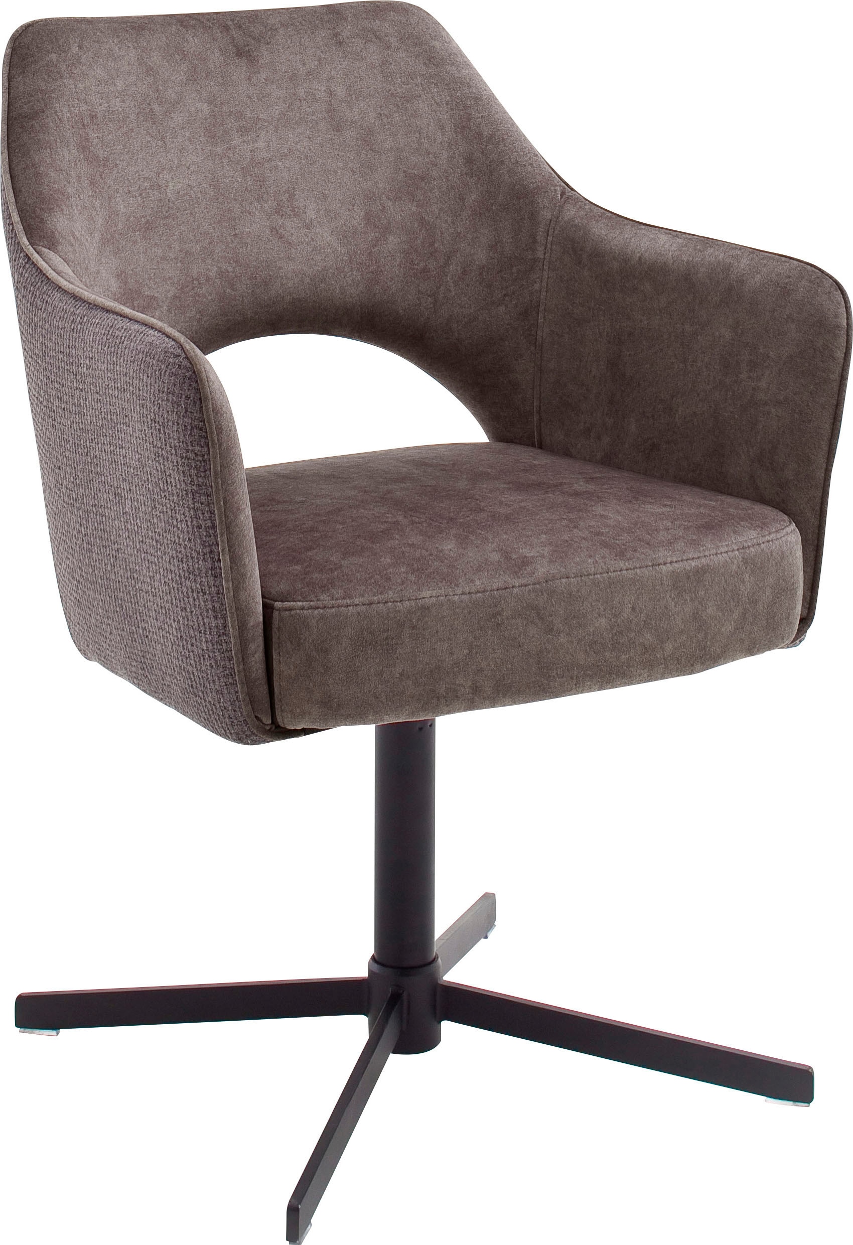 MCA furniture Esszimmerstuhl »Valetta« (Set) 2 Stk.2 er Set, 360° drehbar, Taschenfederkern, belastbar 120 kg